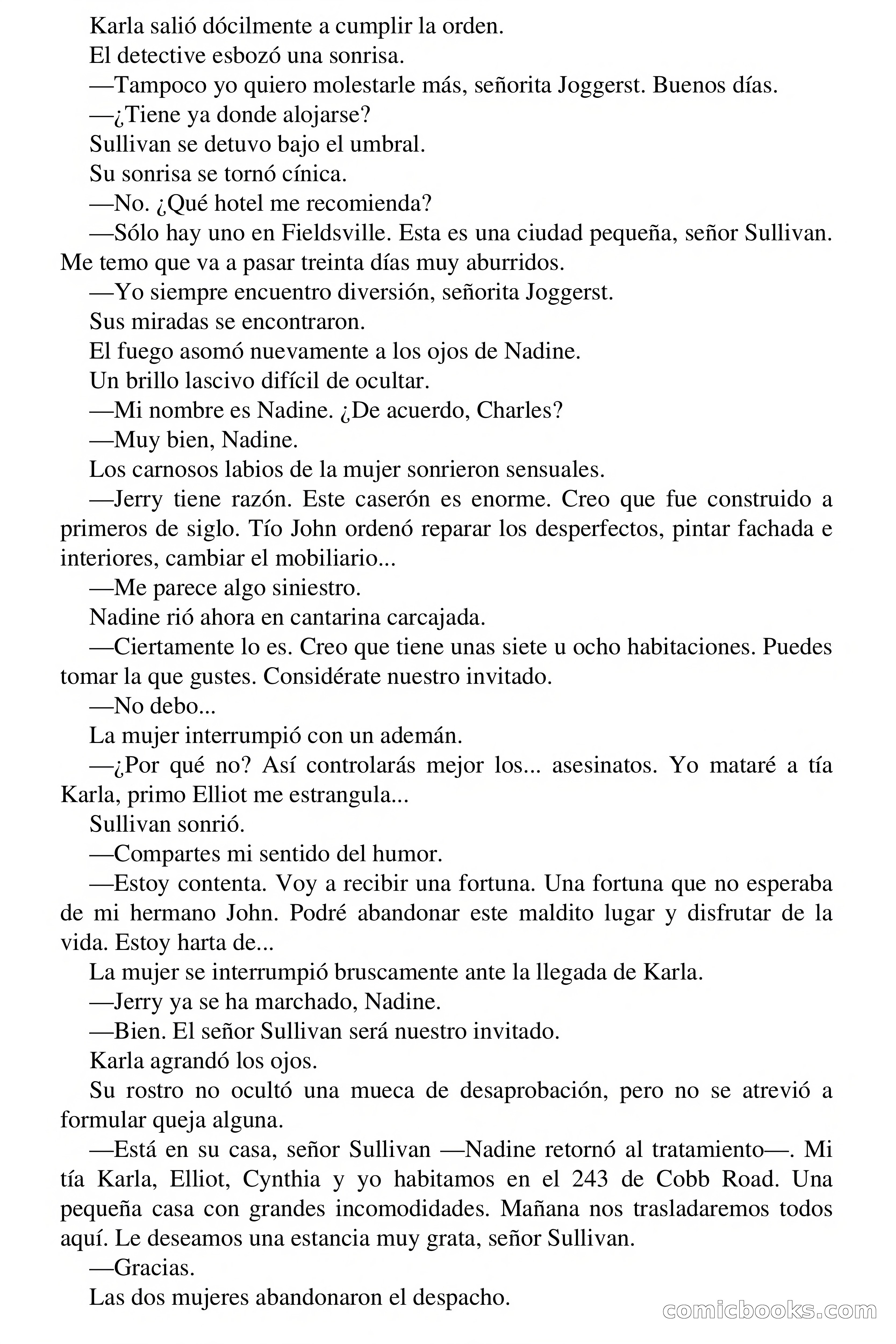 El difunto quiere vengarse — page 16 of 61