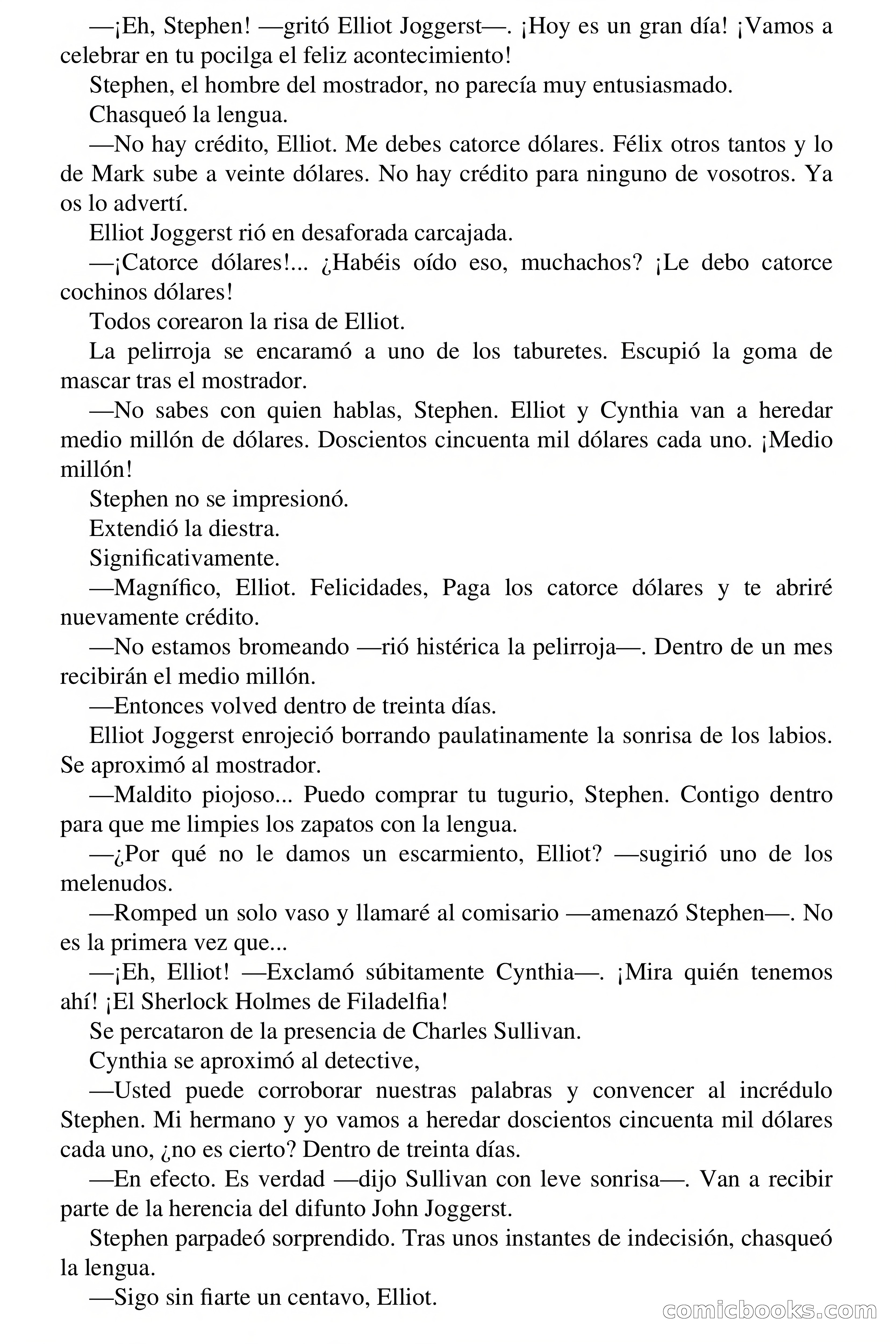 El difunto quiere vengarse — page 20 of 61