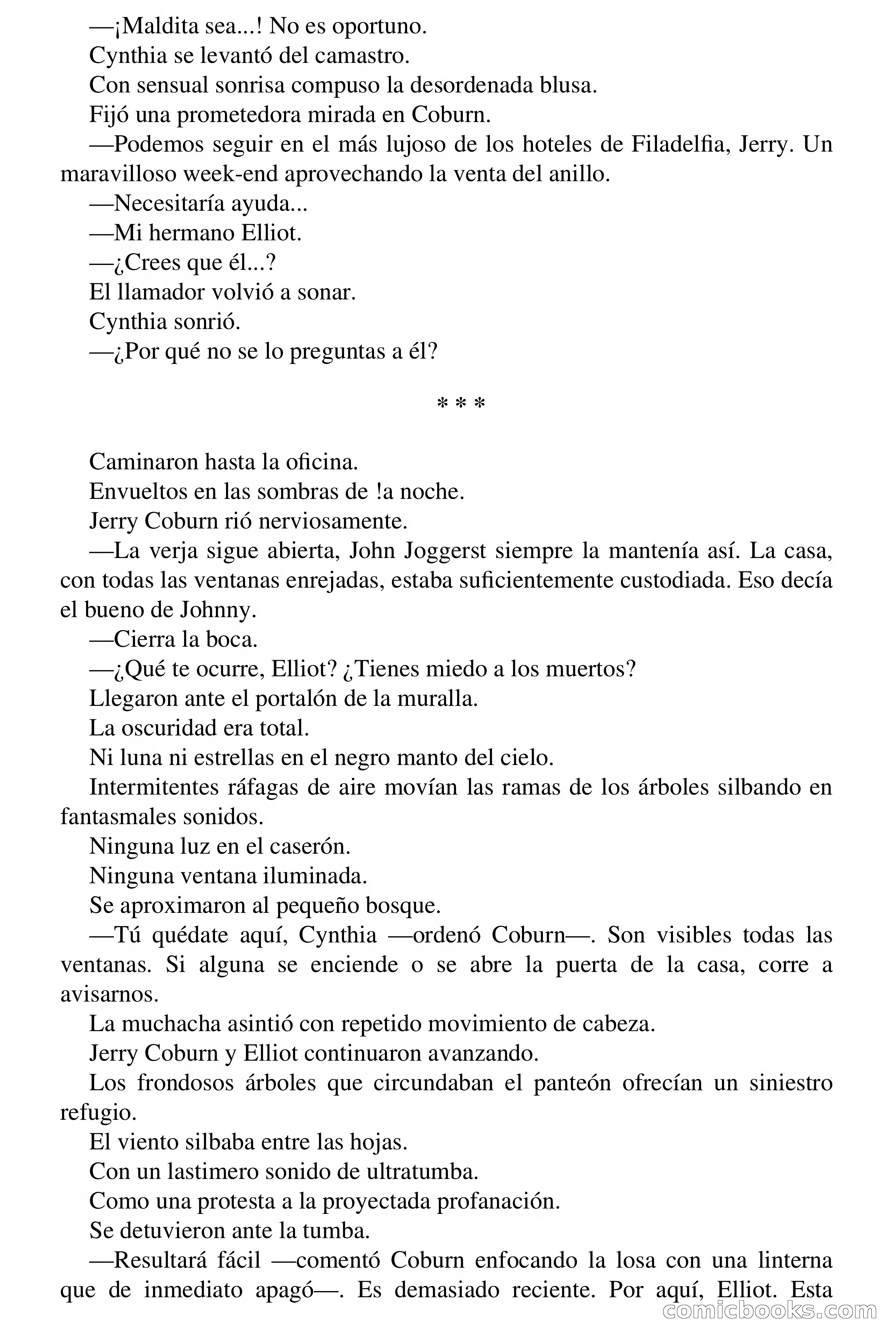 El difunto quiere vengarse — page 27 of 61