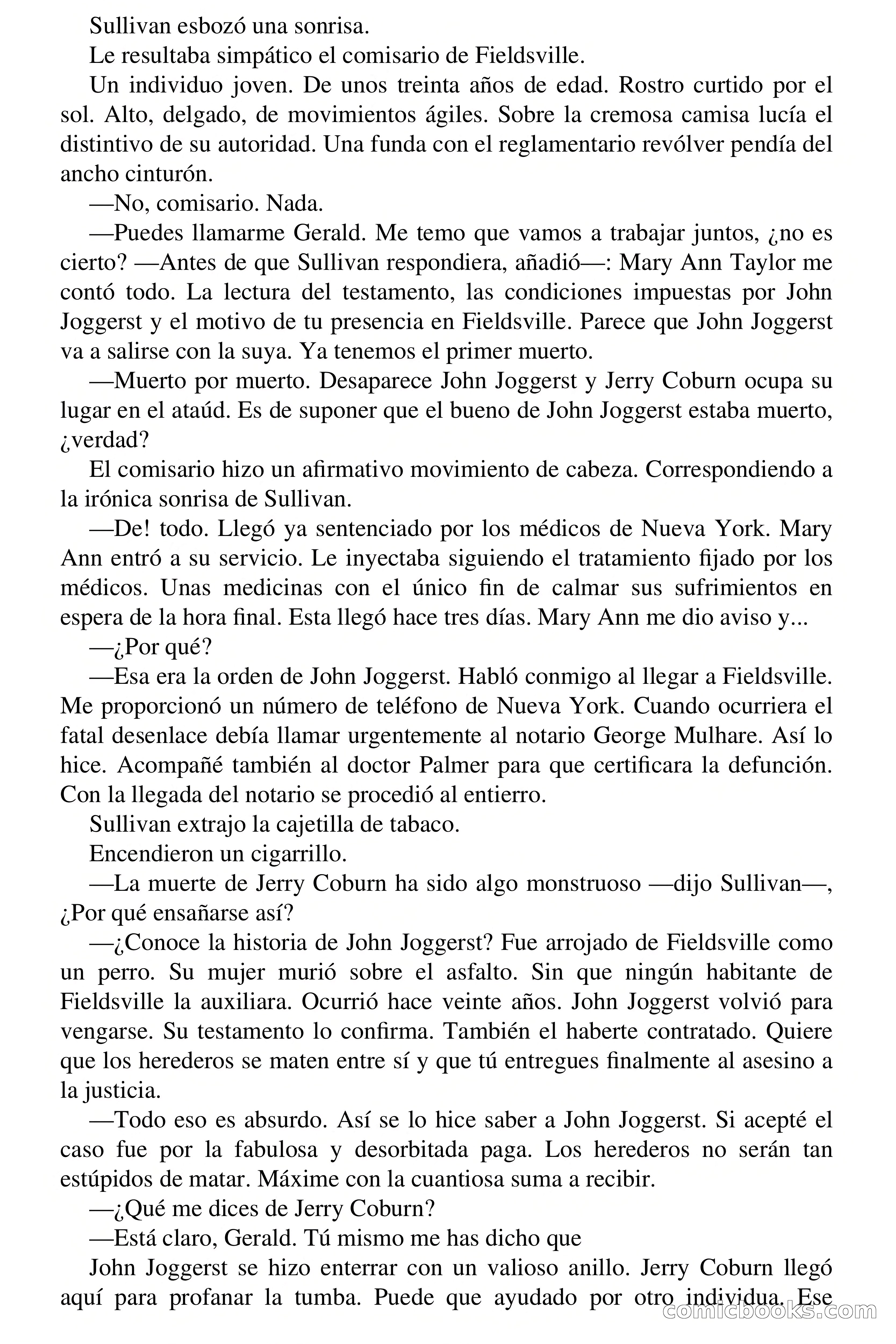 El difunto quiere vengarse — page 31 of 61