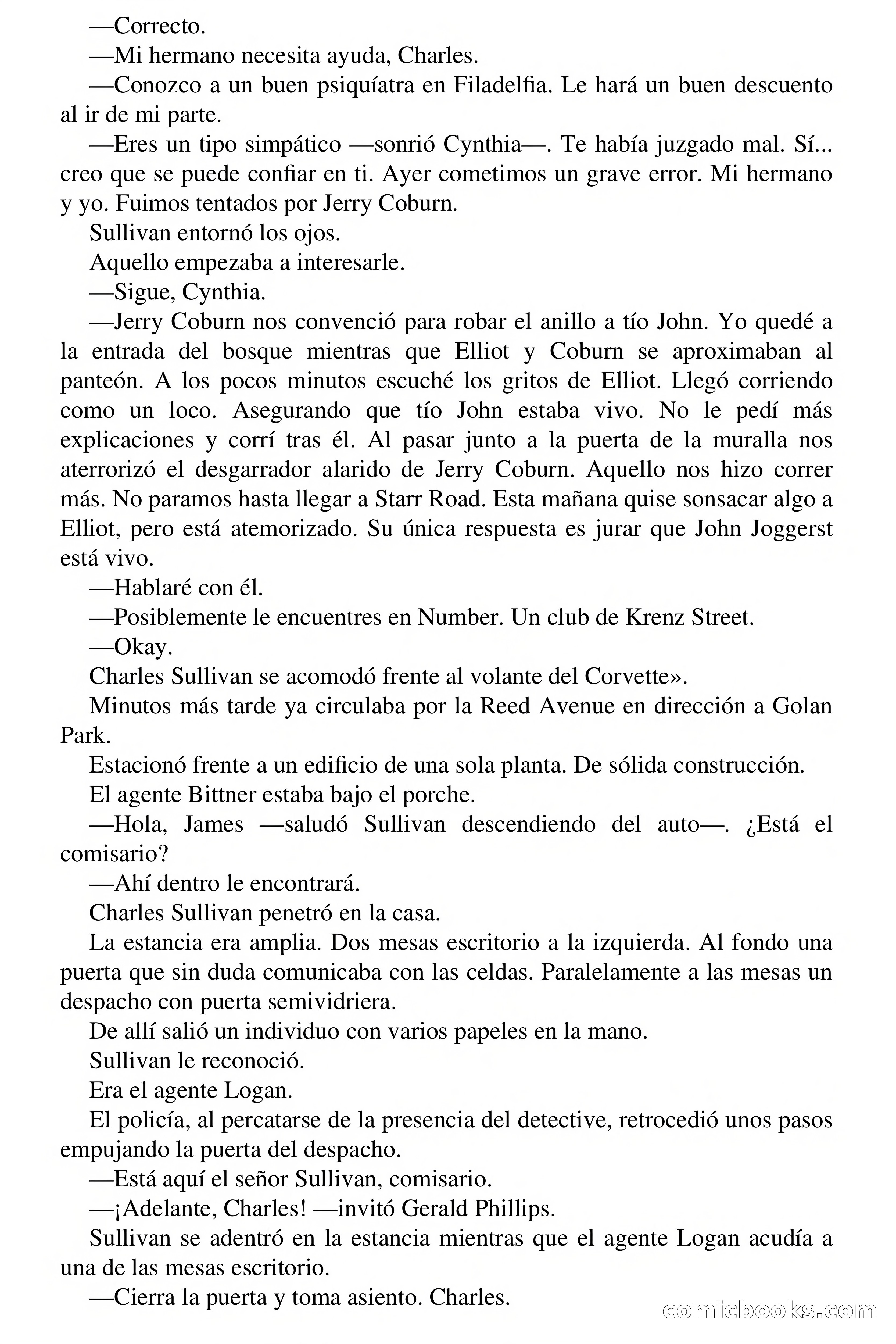 El difunto quiere vengarse — page 43 of 61
