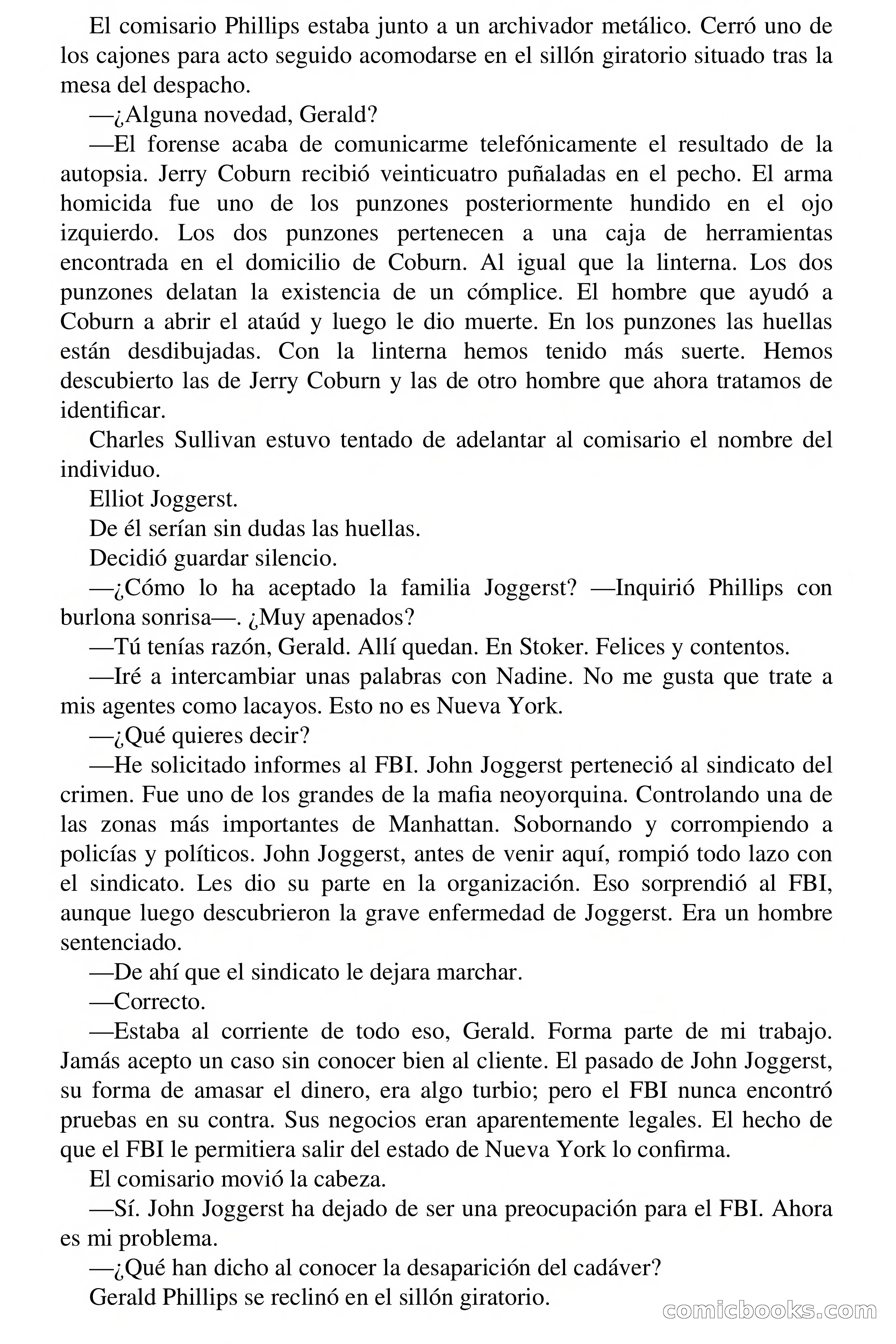 El difunto quiere vengarse — page 44 of 61