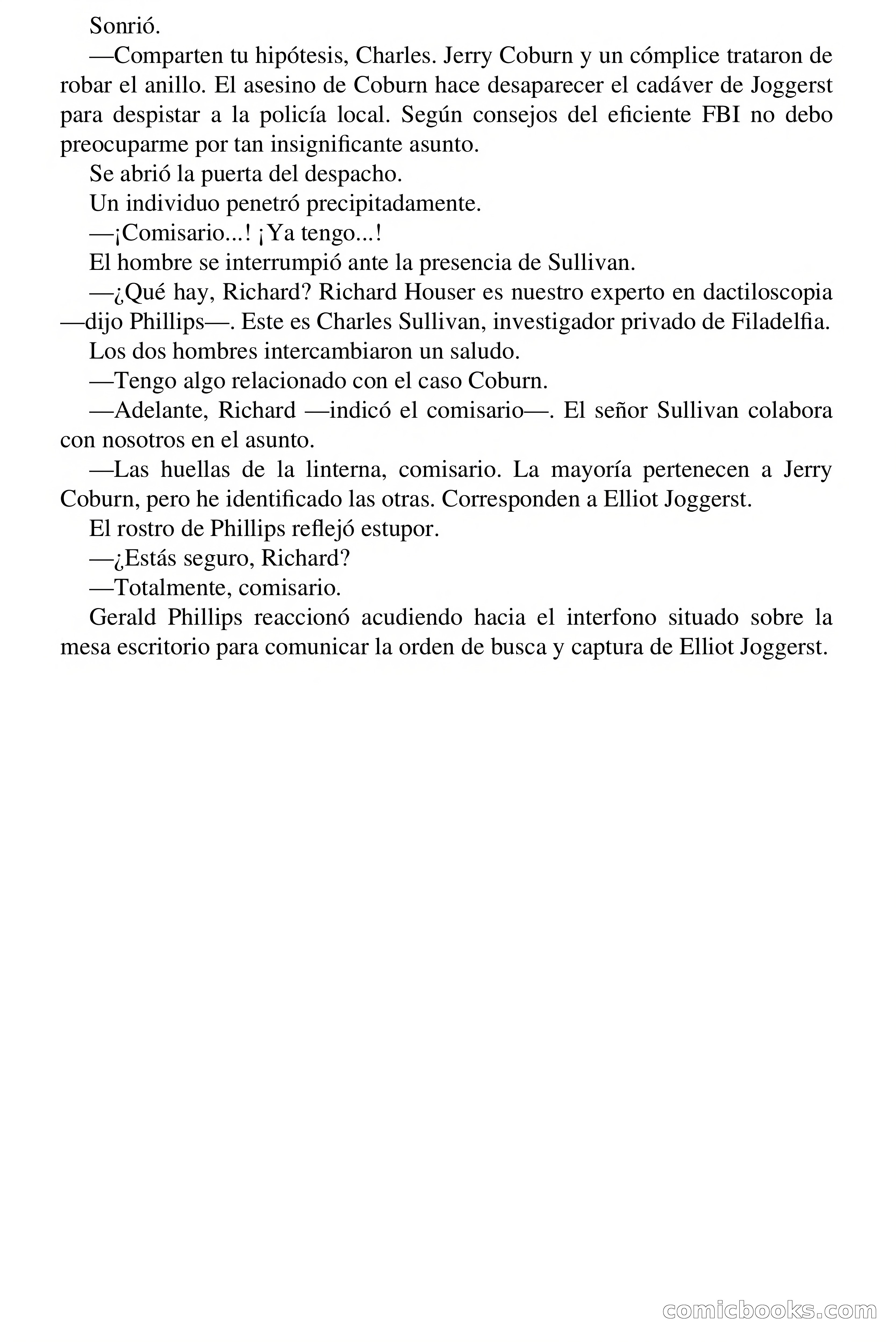 El difunto quiere vengarse — page 45 of 61