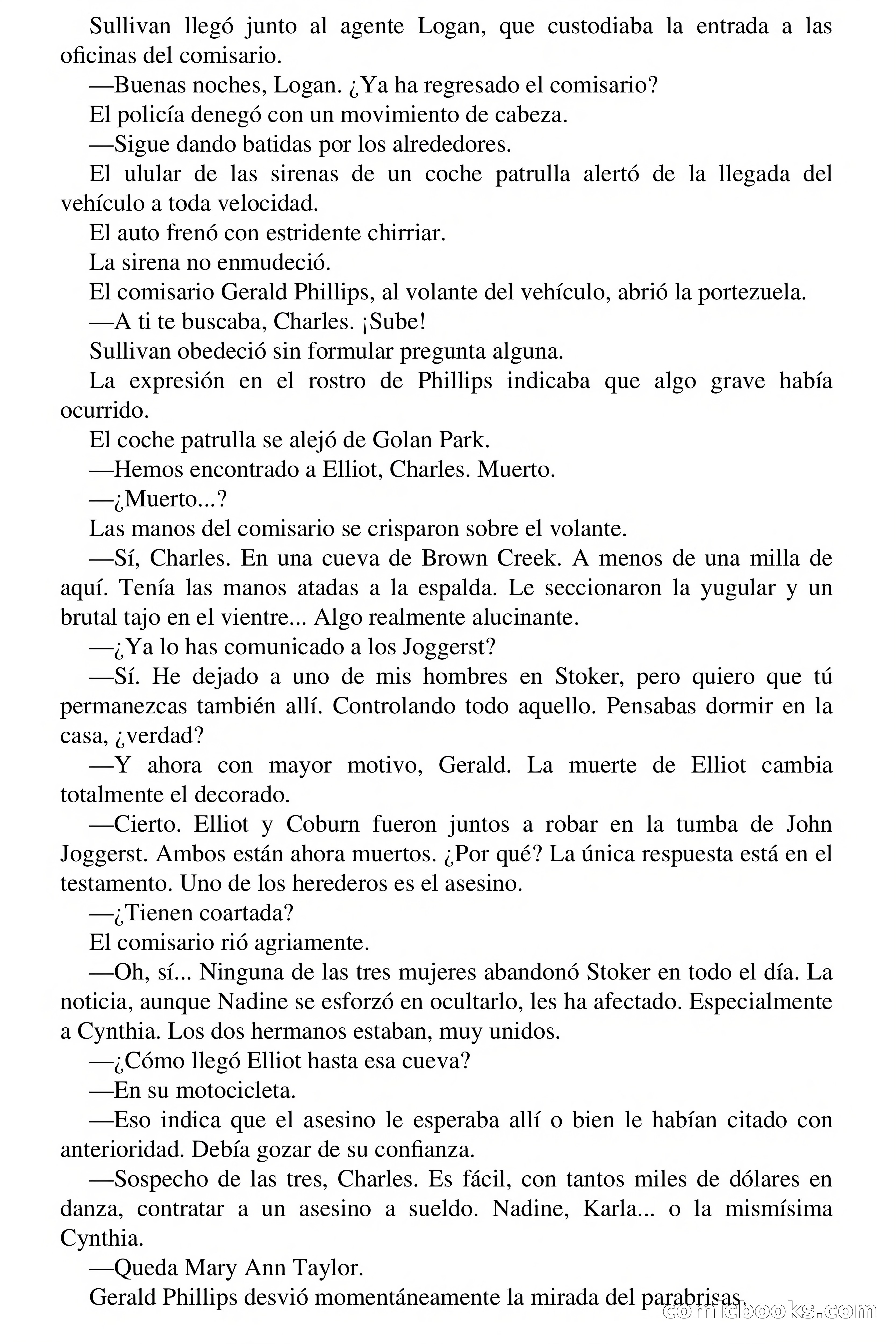 El difunto quiere vengarse — page 49 of 61