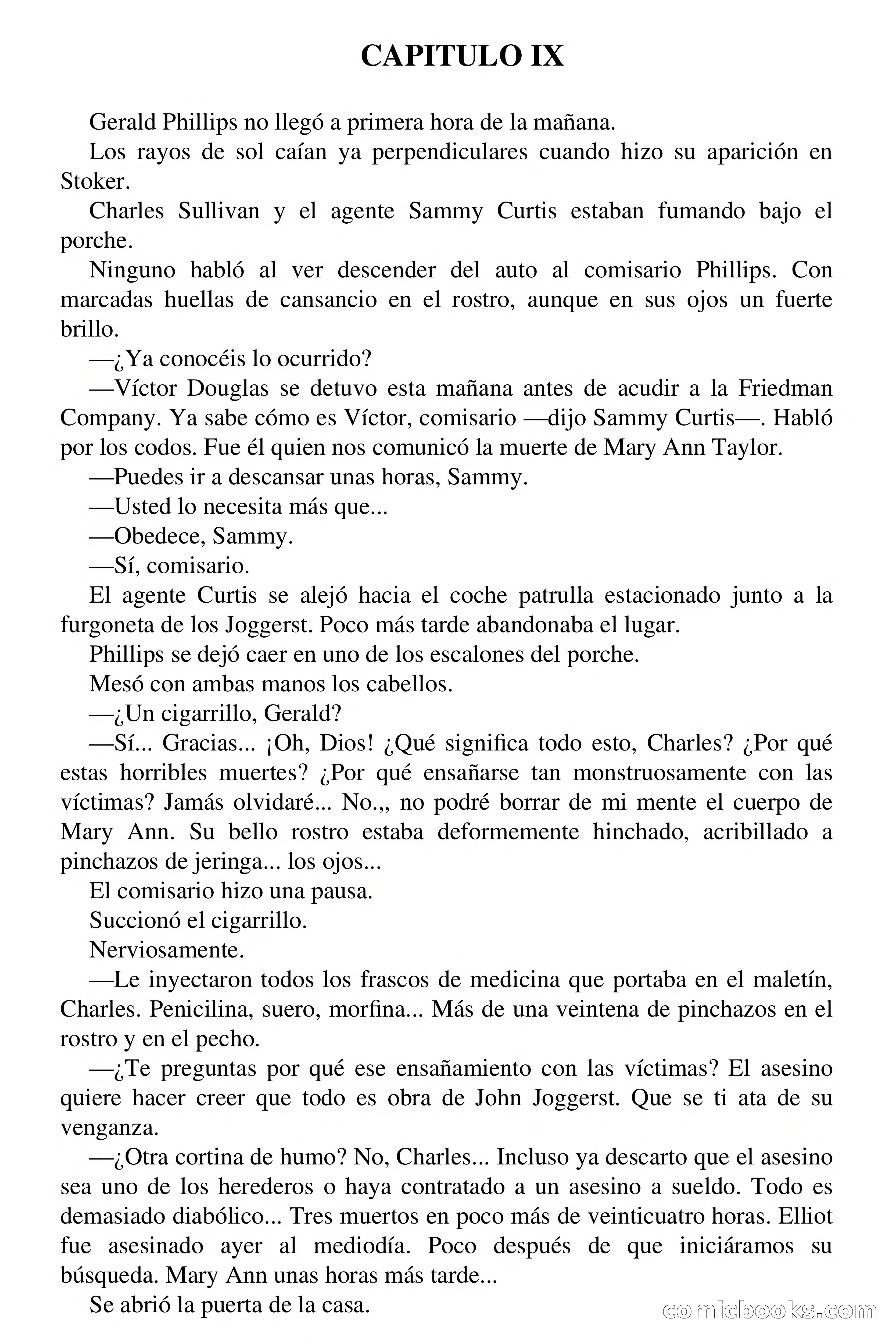 El difunto quiere vengarse — page 51 of 61