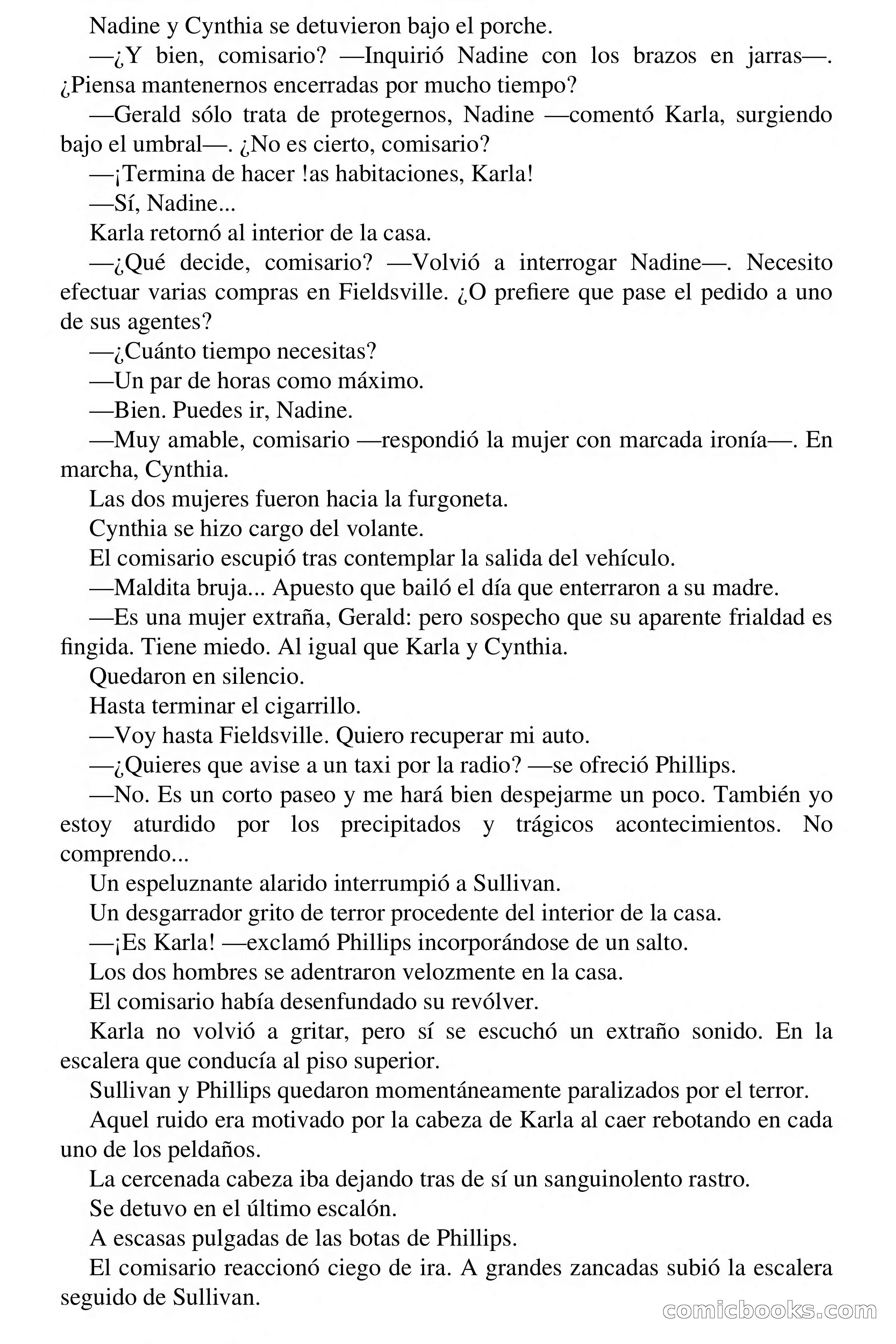 El difunto quiere vengarse — page 52 of 61