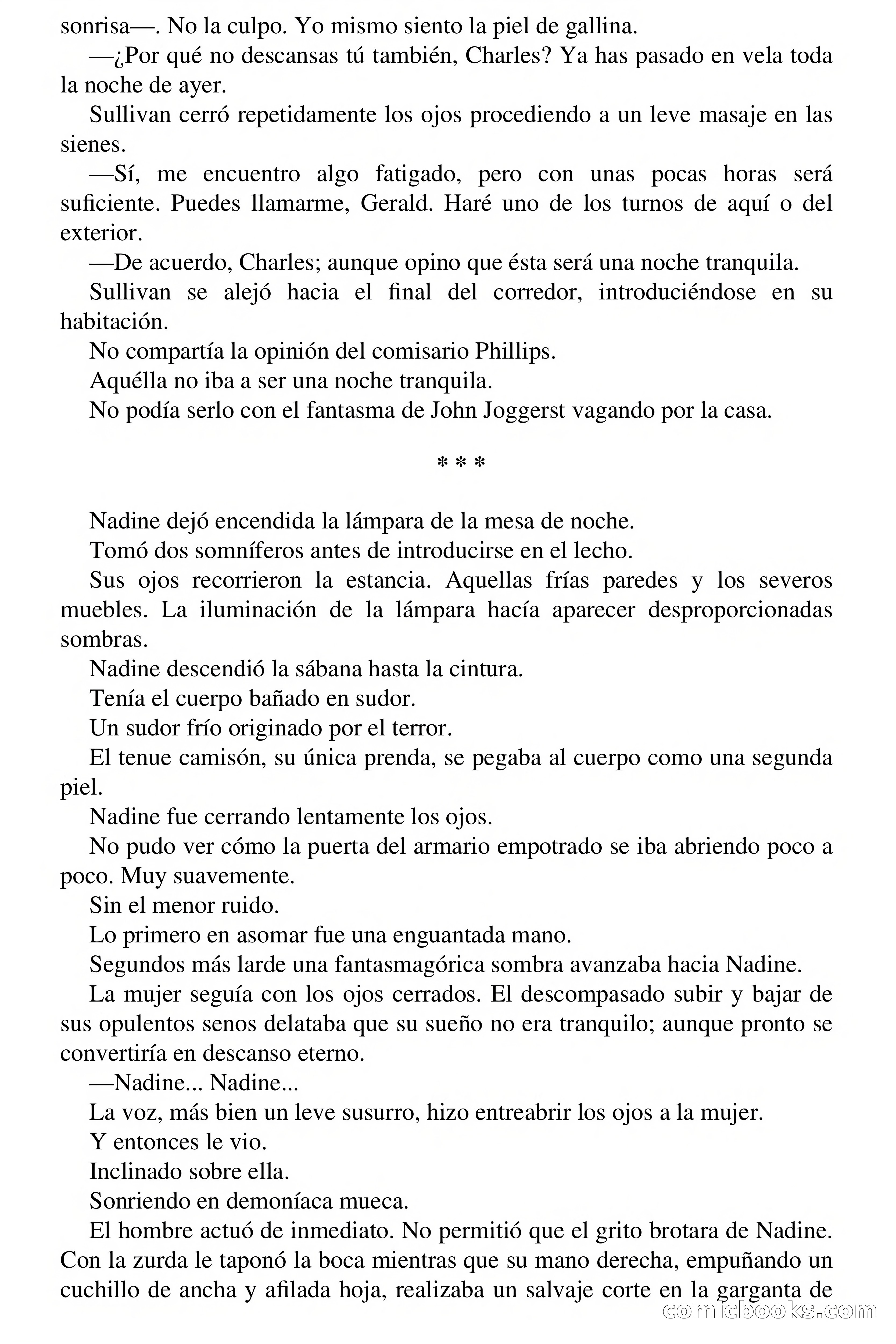 El difunto quiere vengarse — page 55 of 61