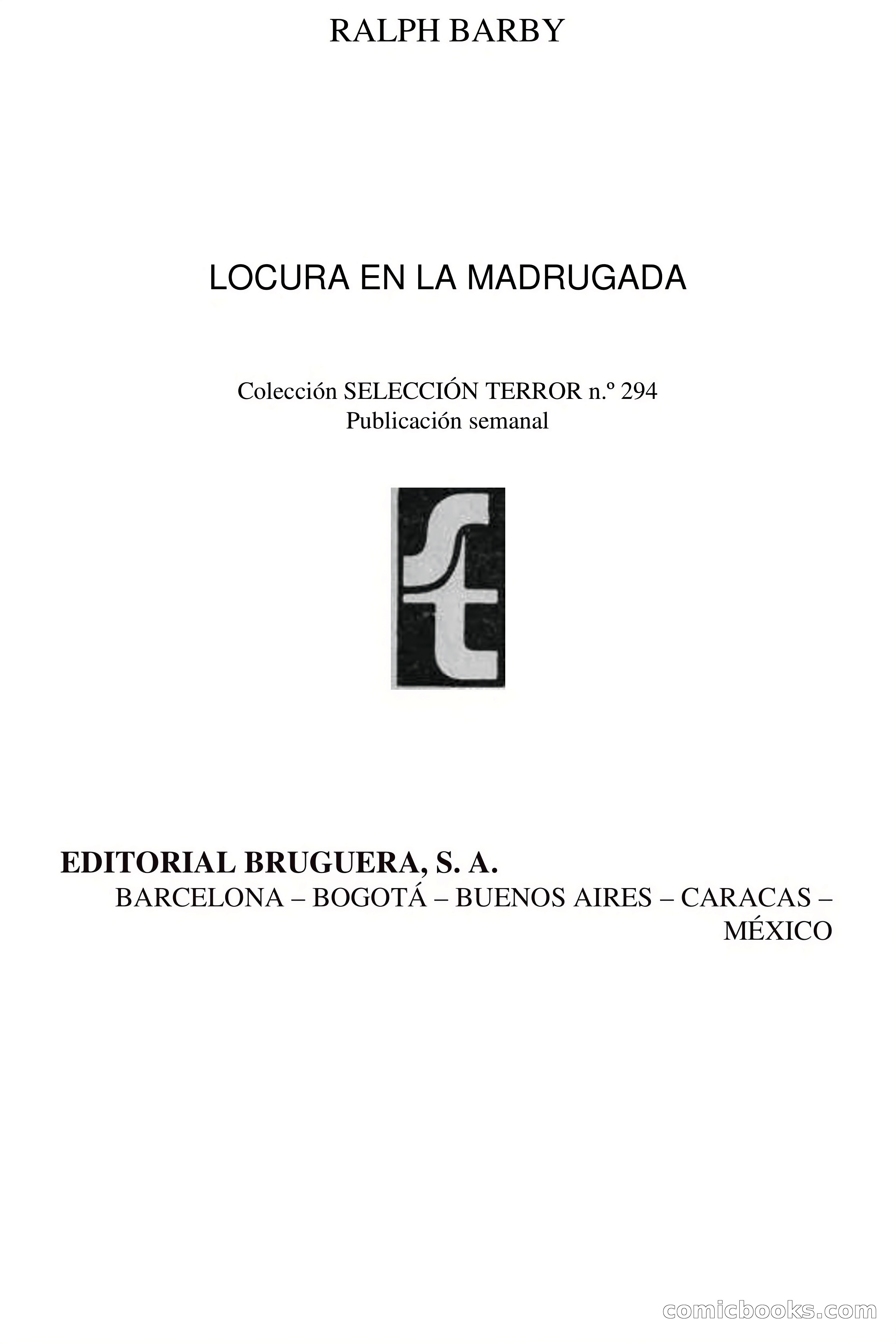 Selección Terror: Locura en la Madrugada — page 4 of 72