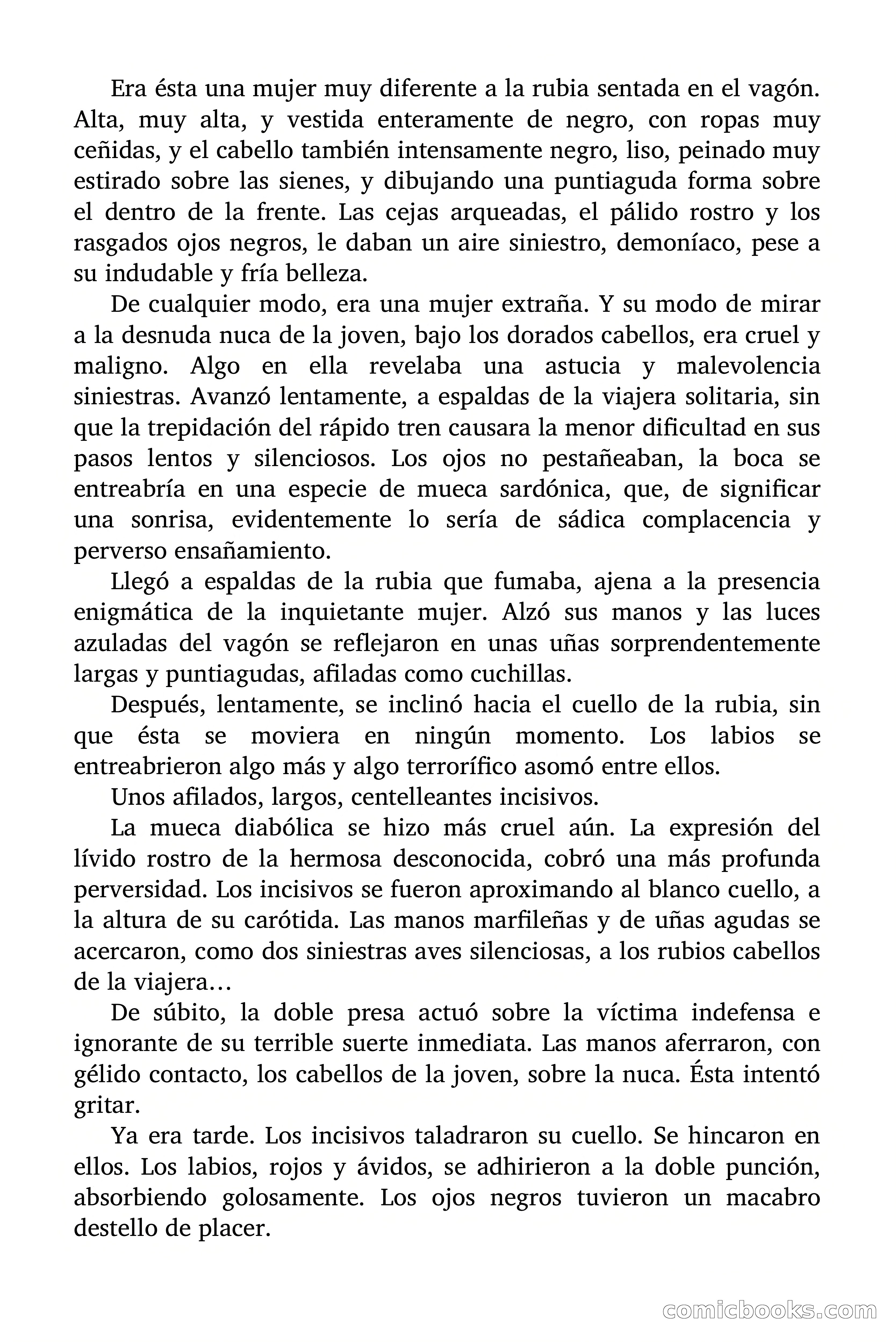 La succión de las mujeres-vampiro — page 7 of 89