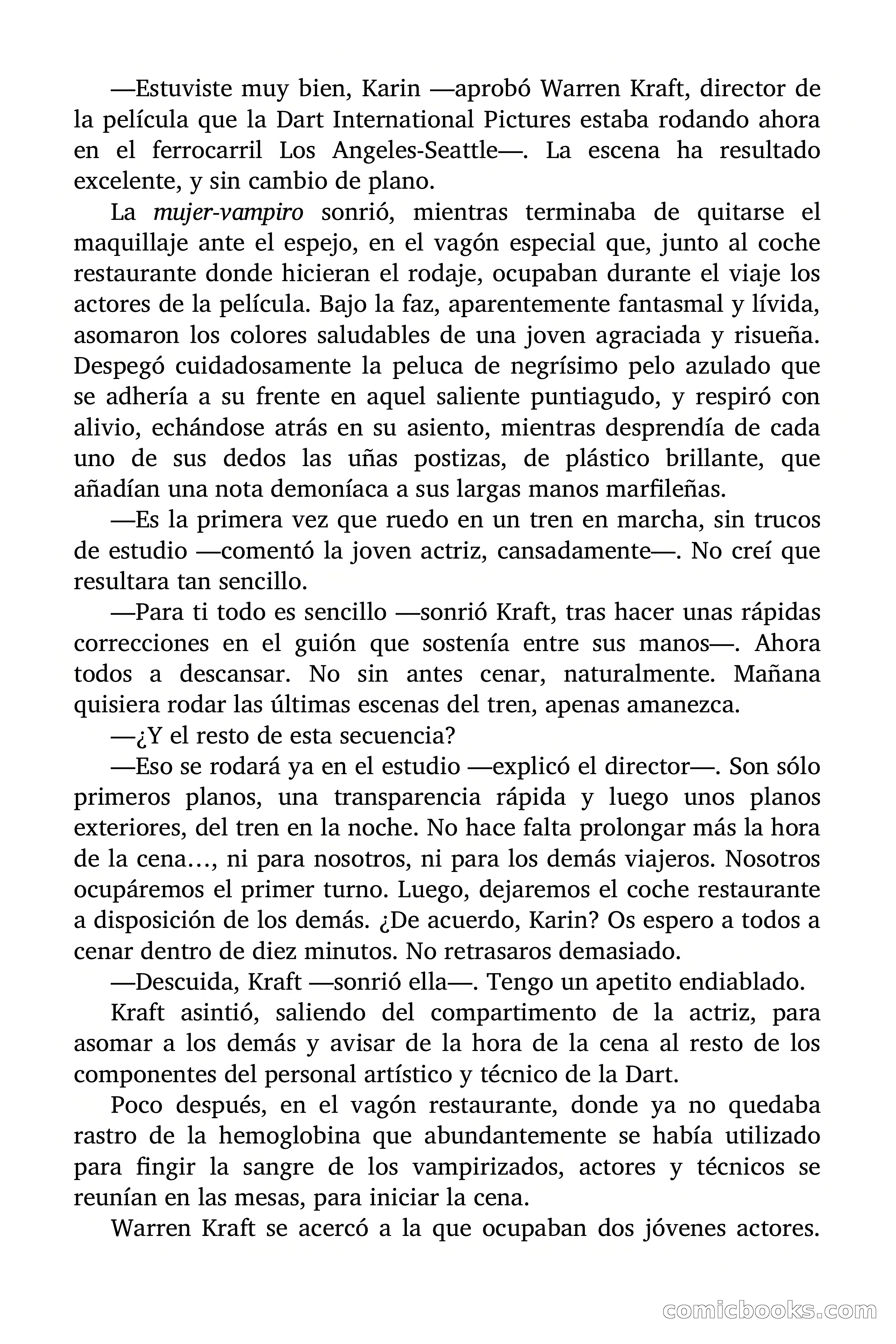 La succión de las mujeres-vampiro — page 9 of 89