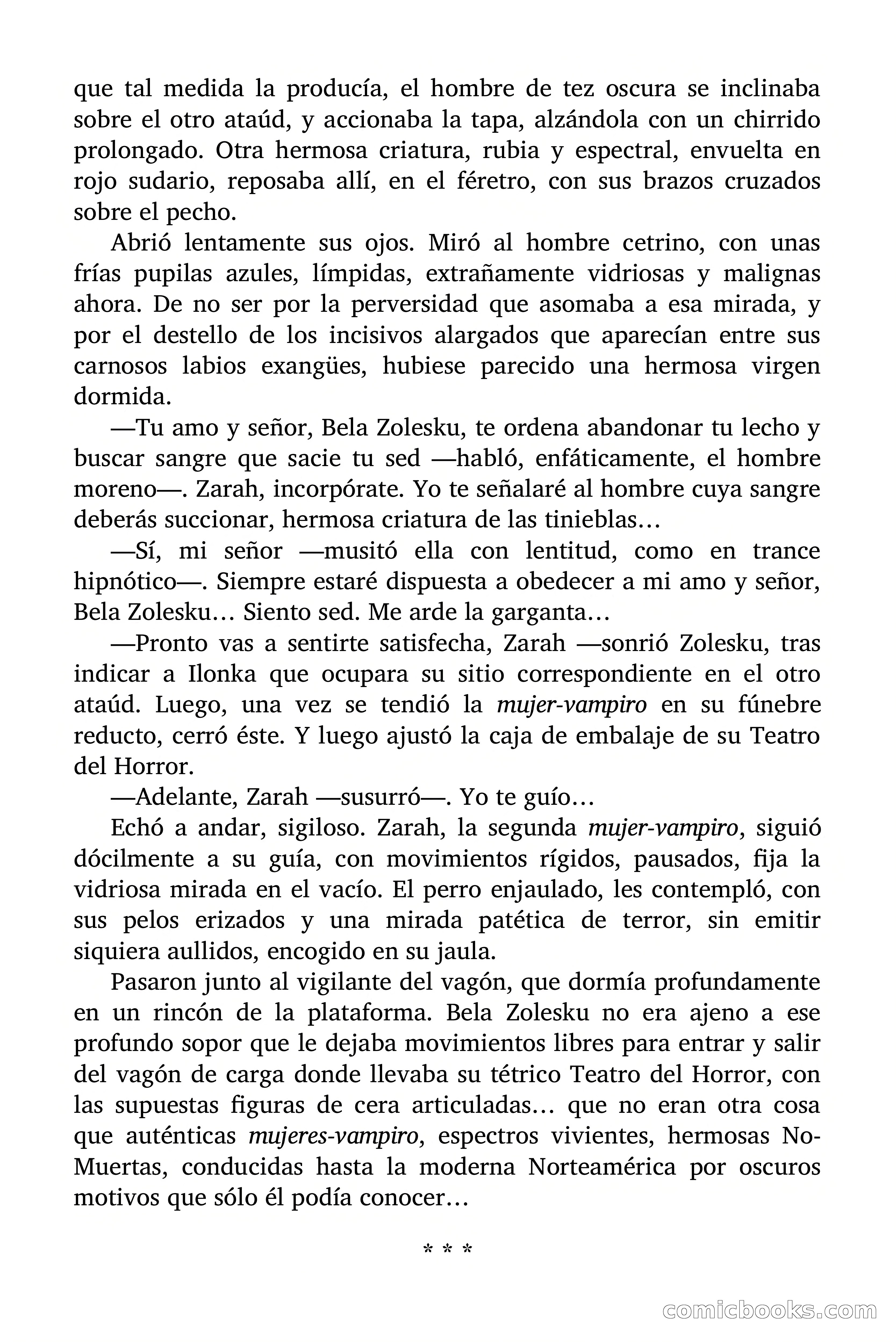 La succión de las mujeres-vampiro — page 37 of 89