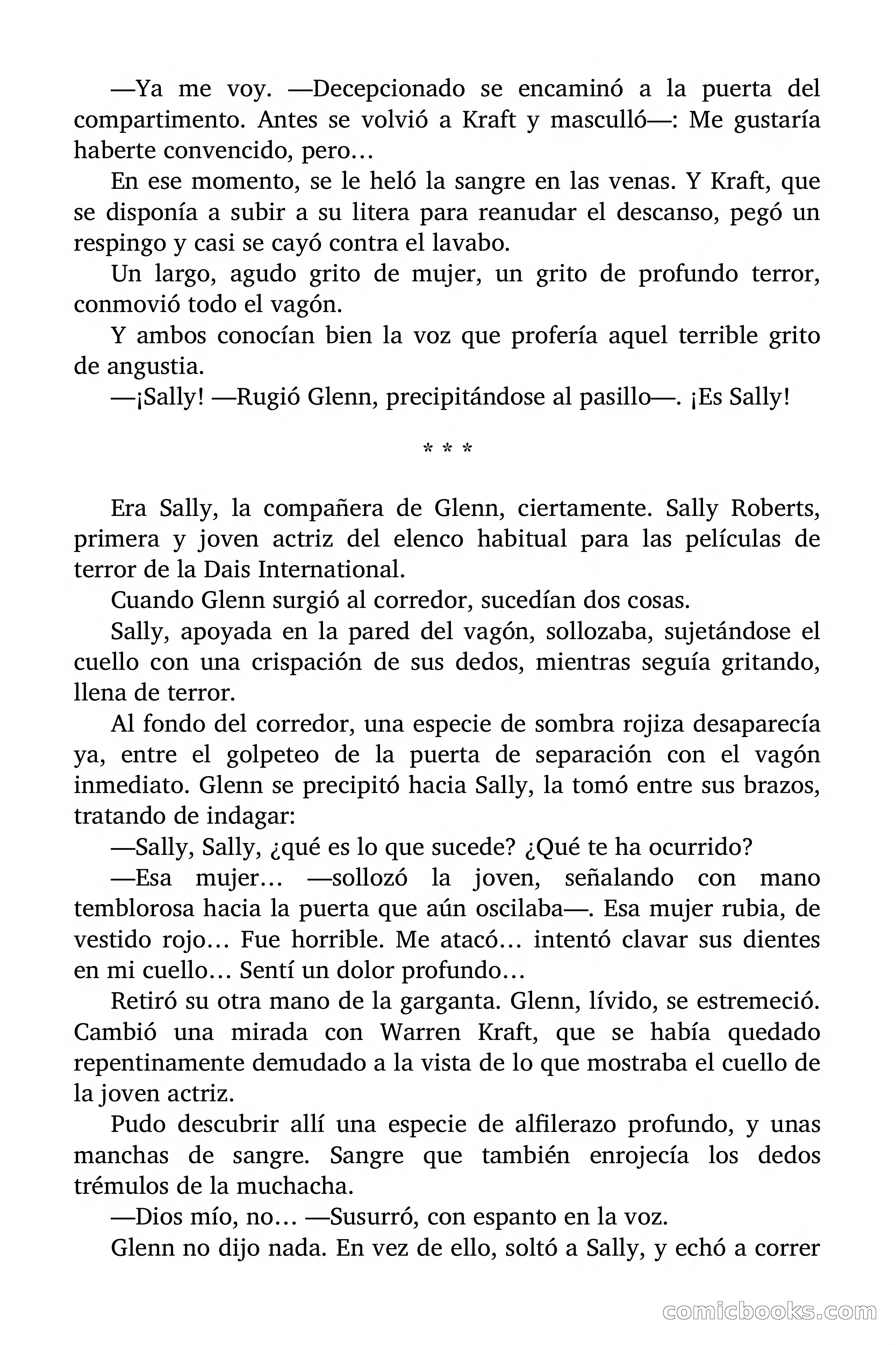 La succión de las mujeres-vampiro — page 41 of 89