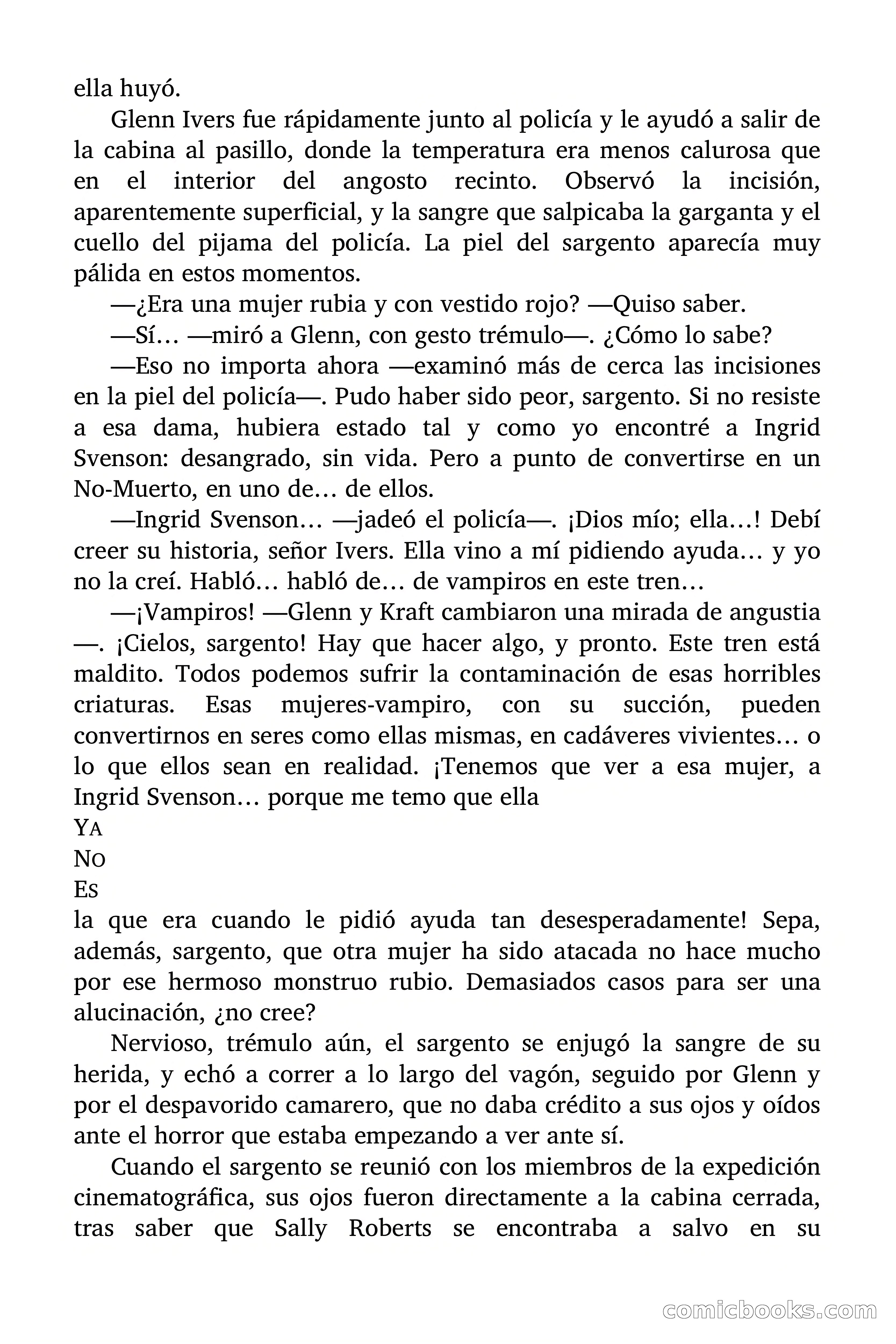 La succión de las mujeres-vampiro — page 45 of 89