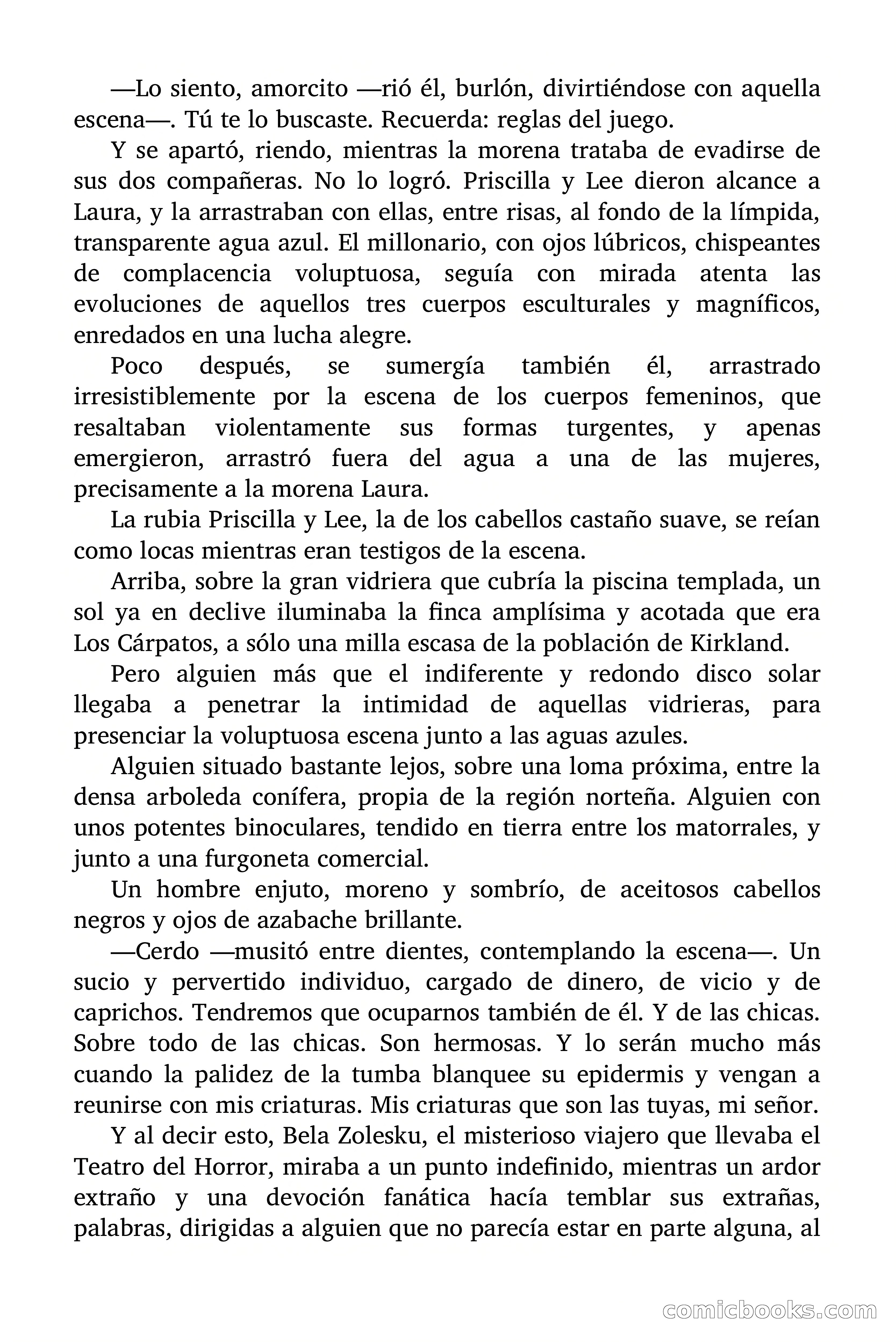 La succión de las mujeres-vampiro — page 61 of 89