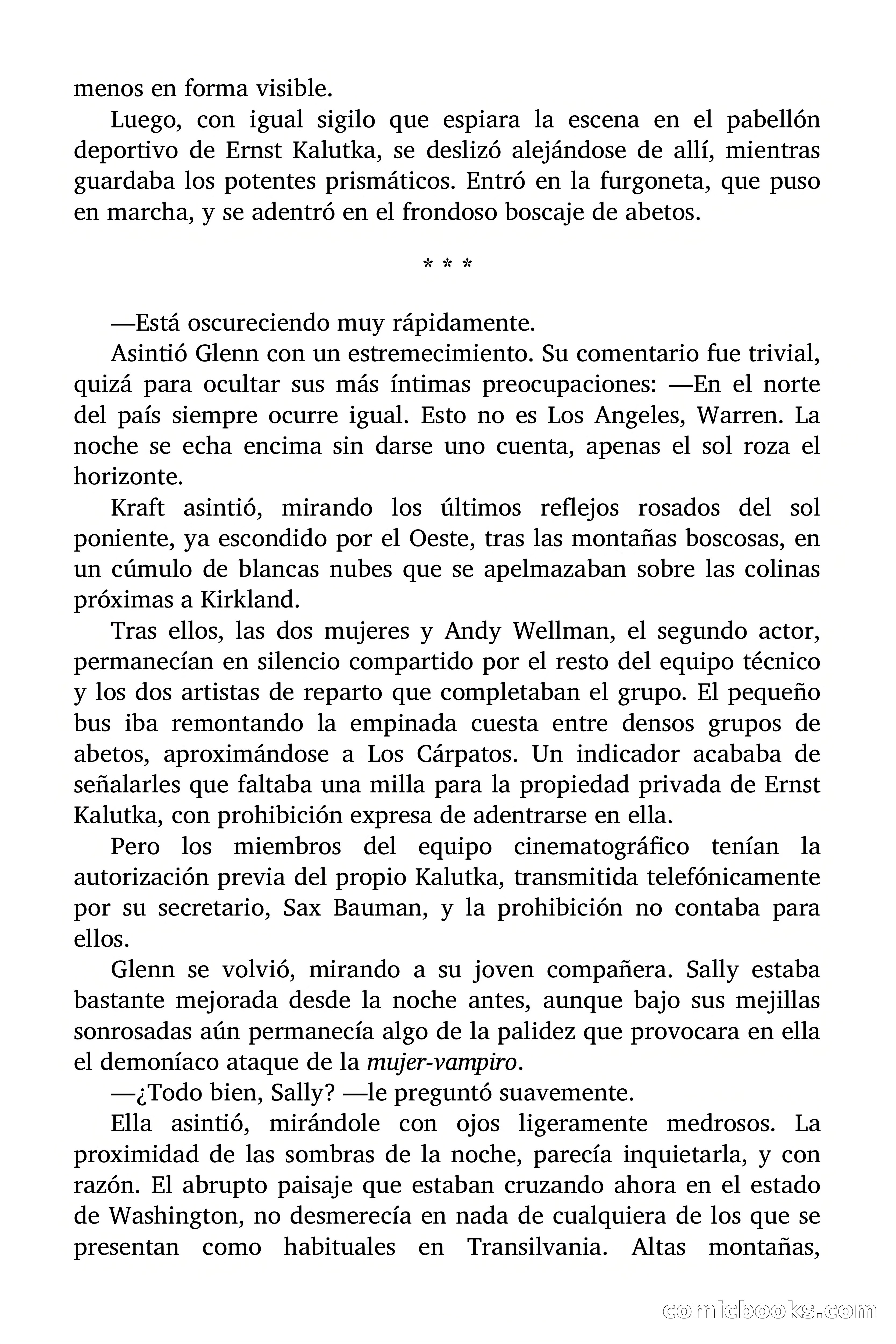 La succión de las mujeres-vampiro — page 62 of 89