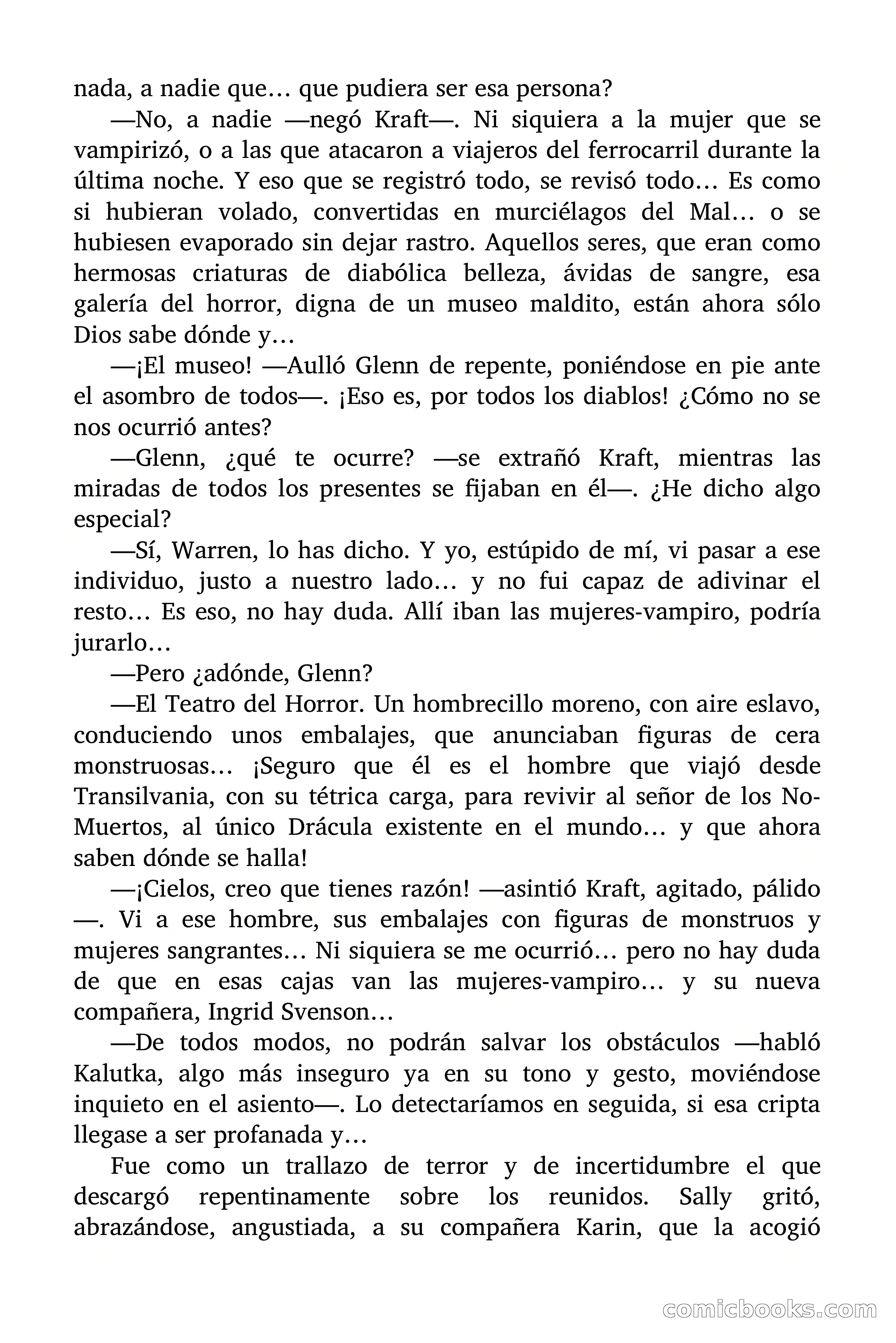 La succión de las mujeres-vampiro — page 71 of 89