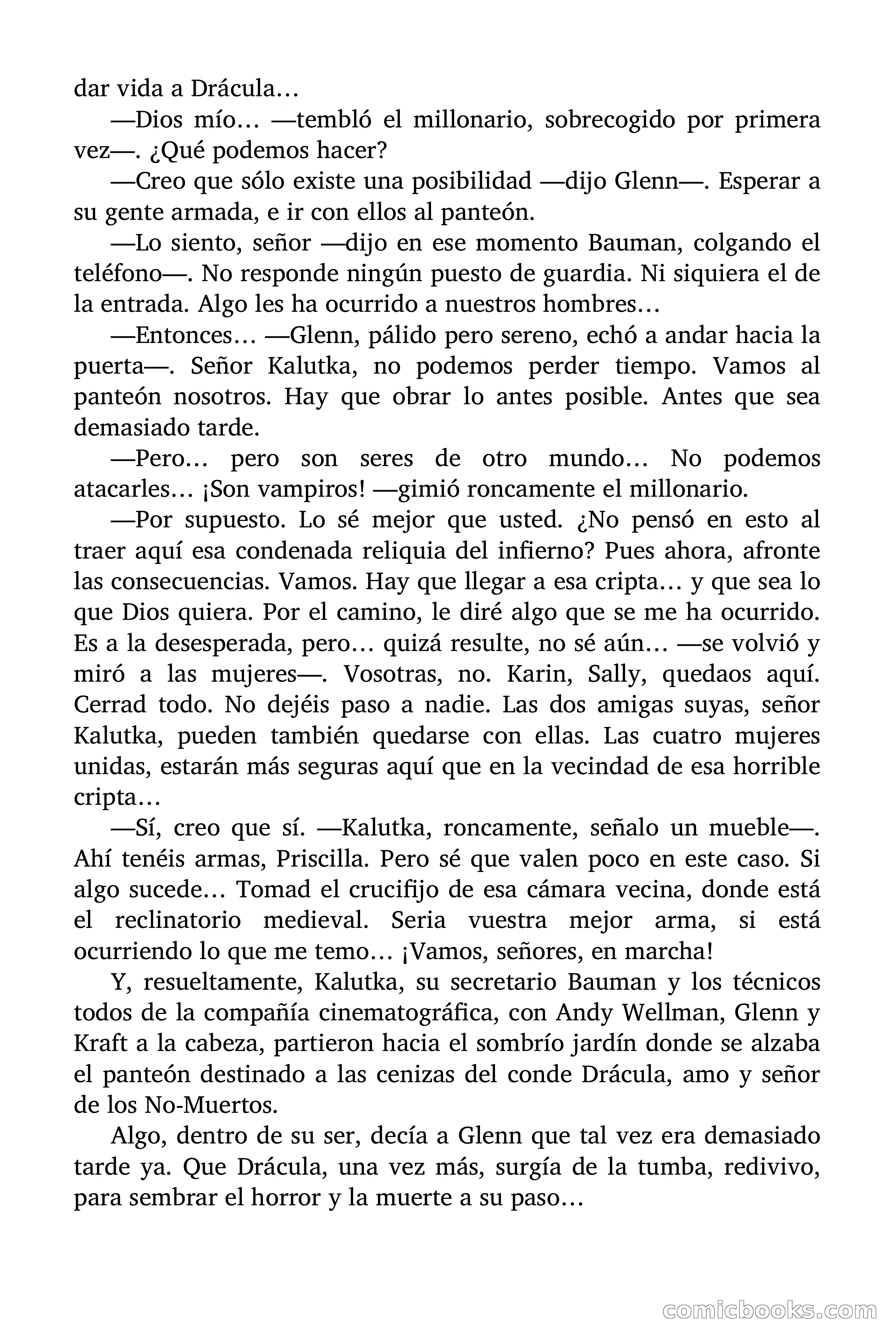La succión de las mujeres-vampiro — page 73 of 89