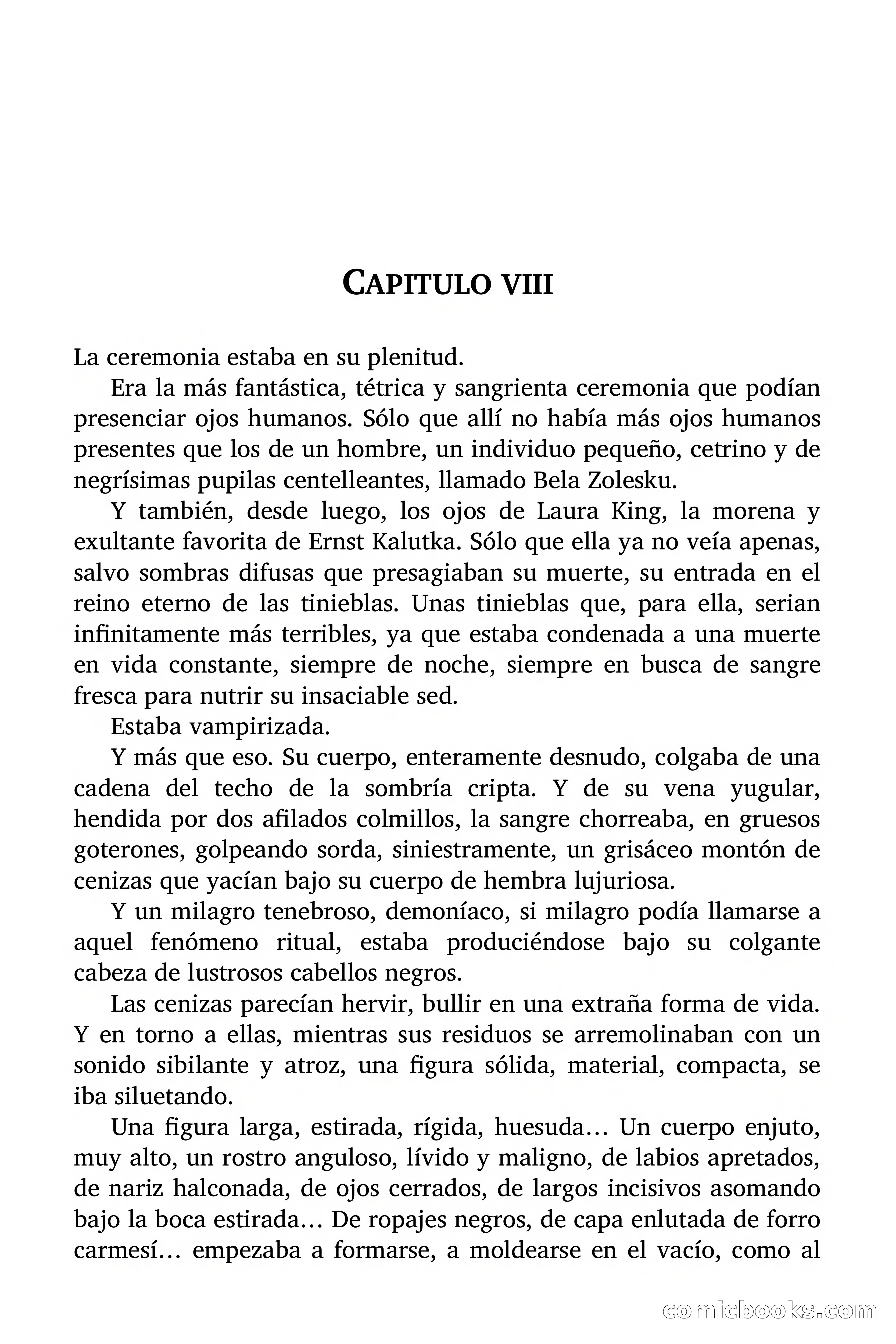 La succión de las mujeres-vampiro — page 74 of 89