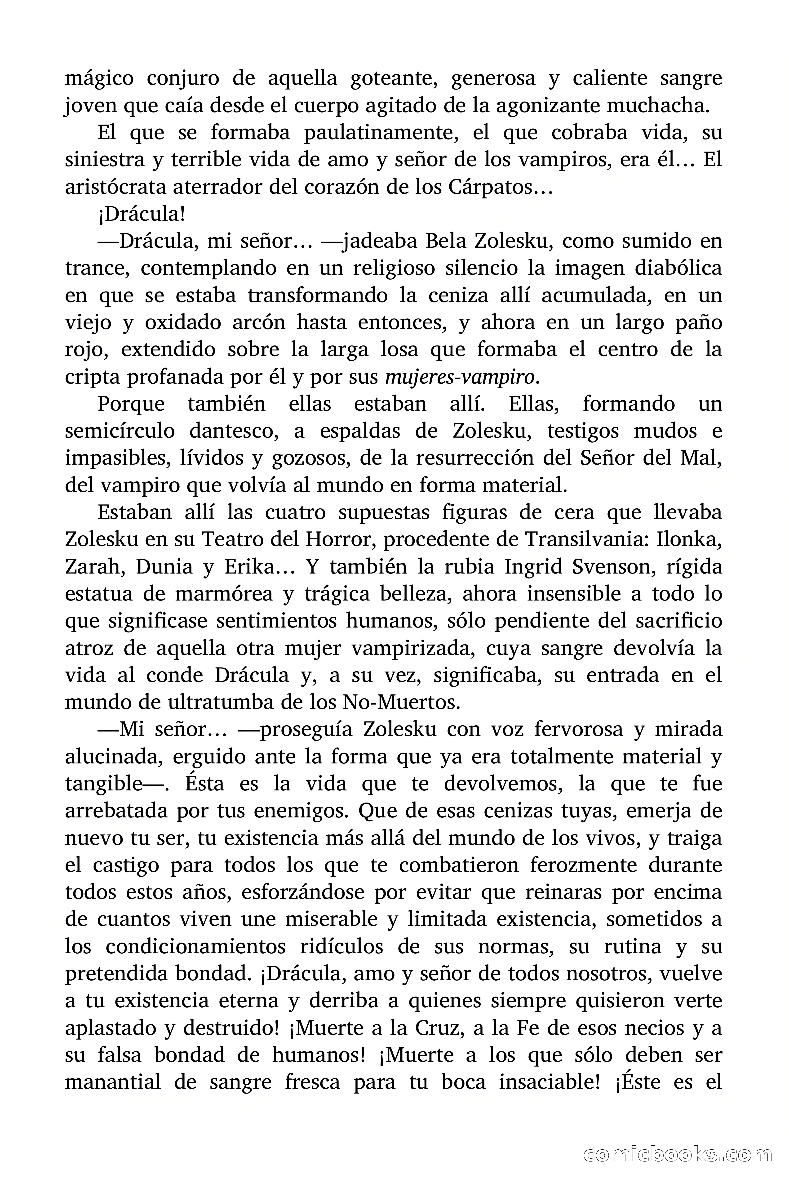 La succión de las mujeres-vampiro — page 75 of 89