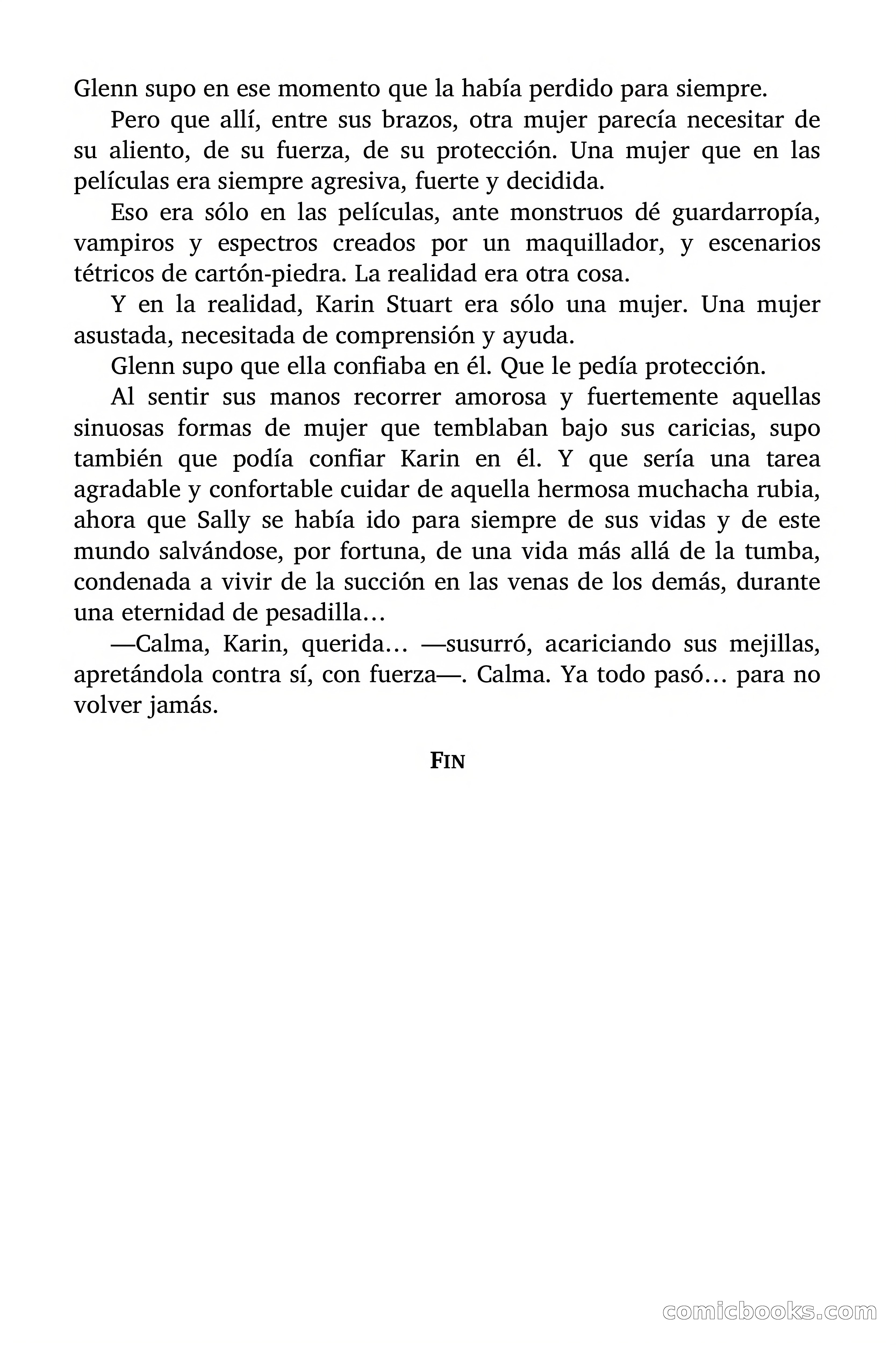 La succión de las mujeres-vampiro — page 84 of 89