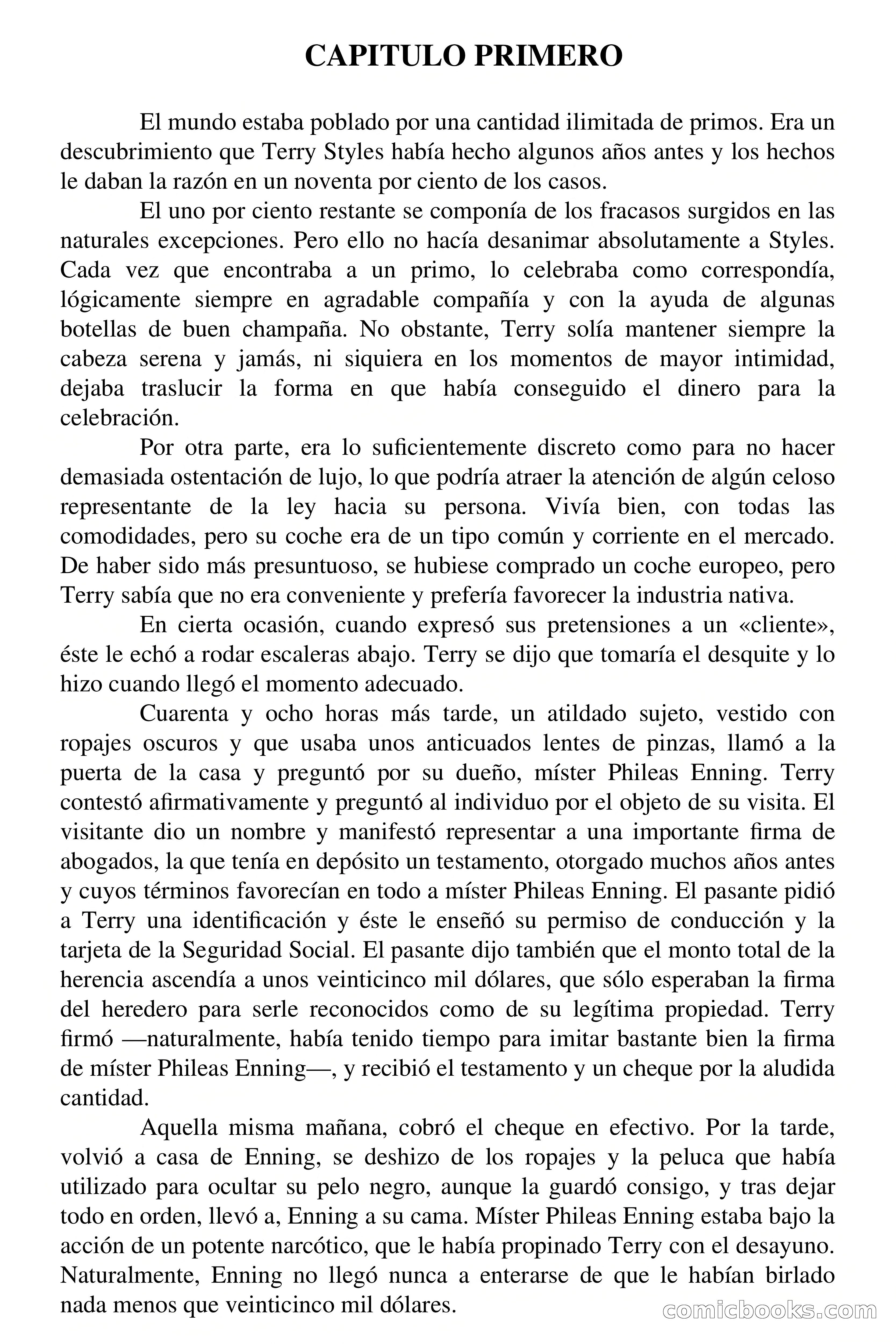 Clark Carrados: La sangre del diablo — page 6 of 73