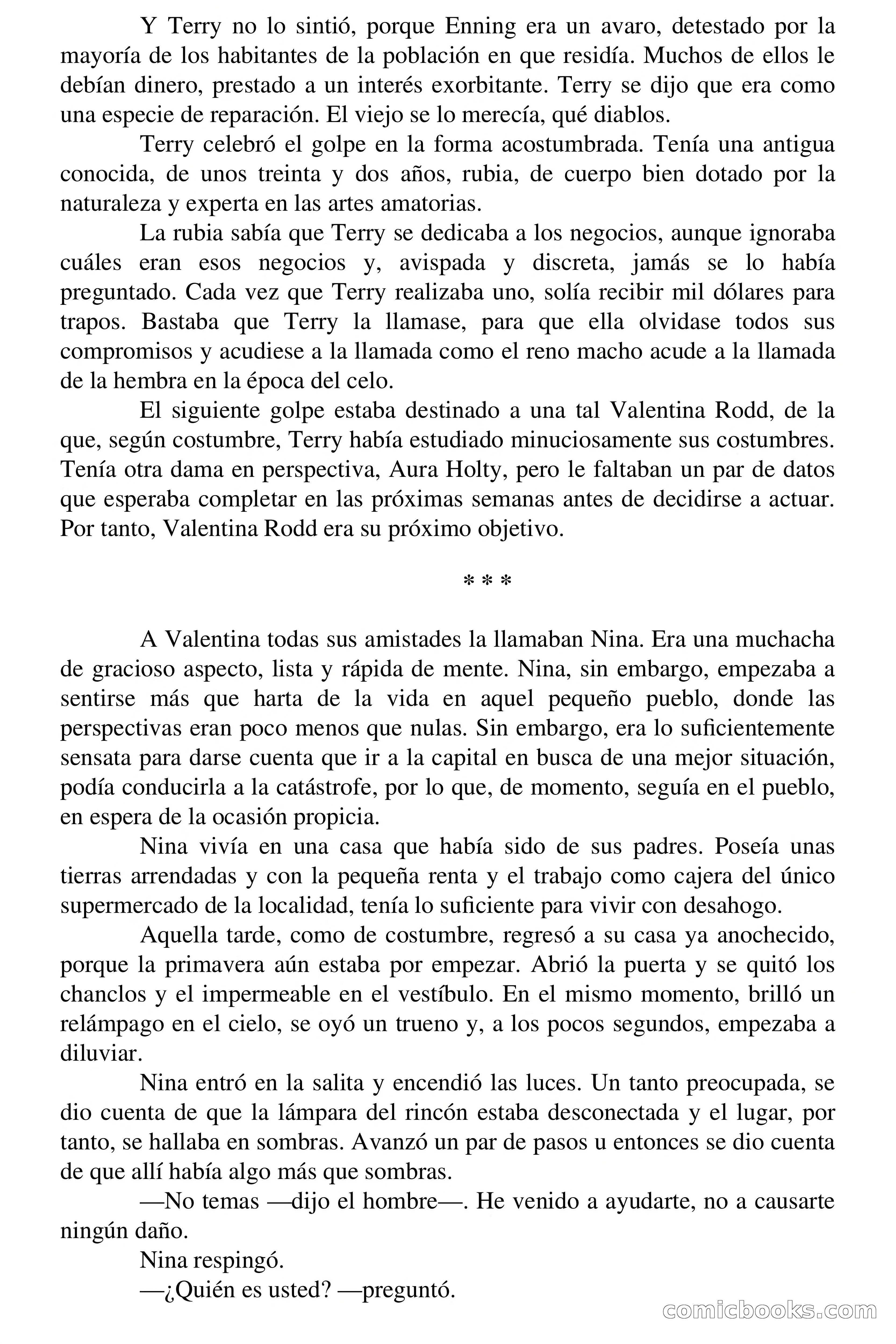 Clark Carrados: La sangre del diablo — page 7 of 73
