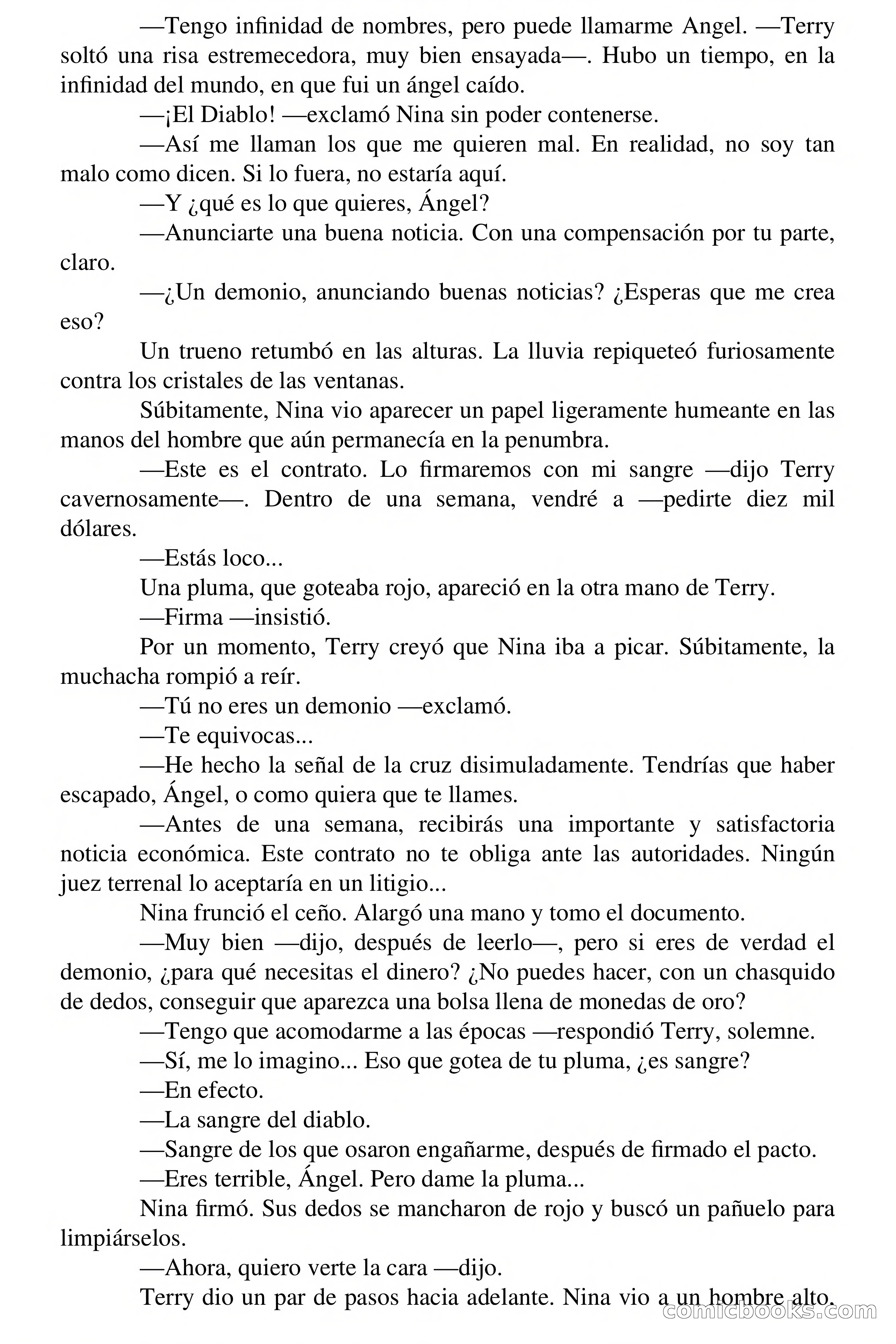 Clark Carrados: La sangre del diablo — page 8 of 73