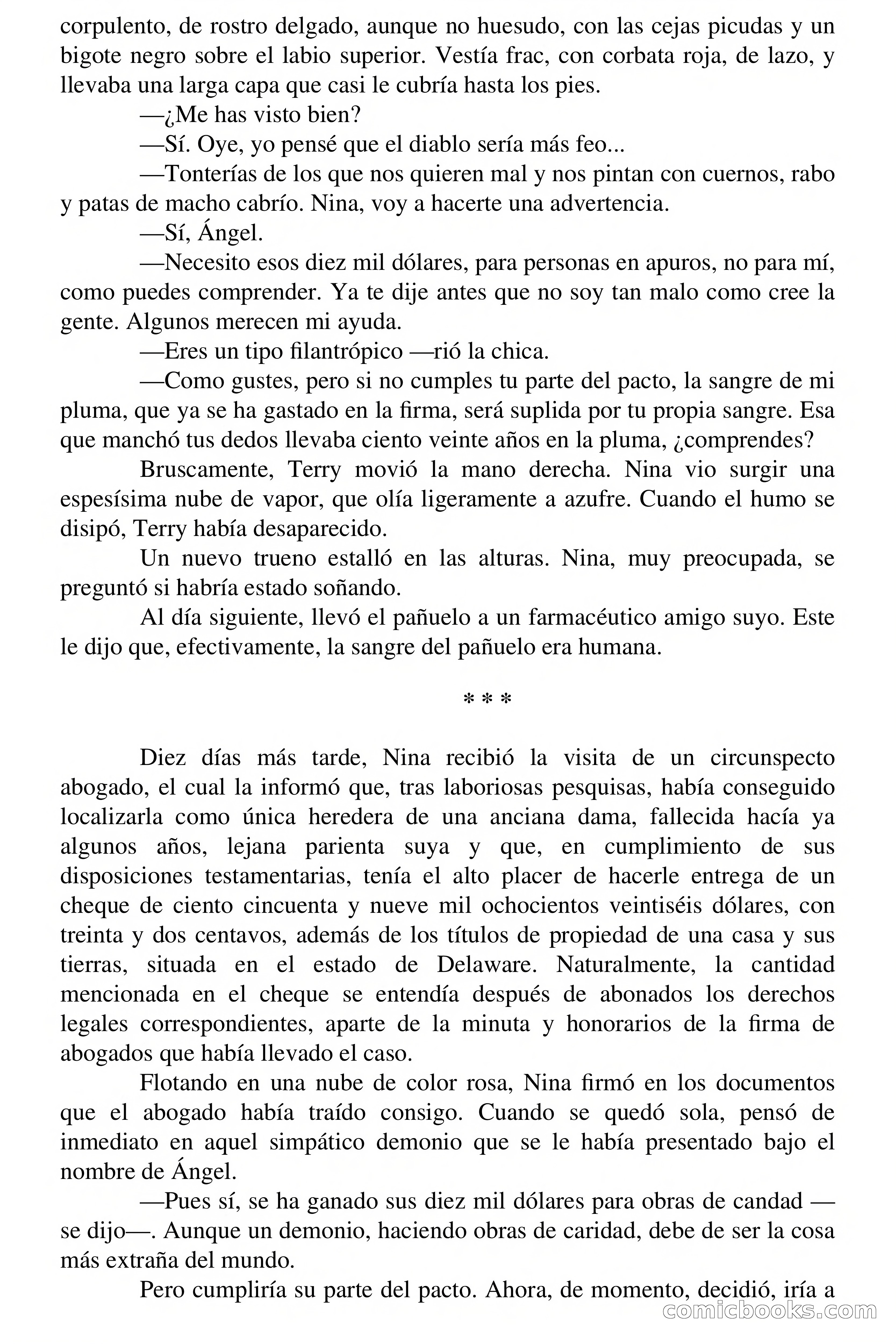 Clark Carrados: La sangre del diablo — page 9 of 73