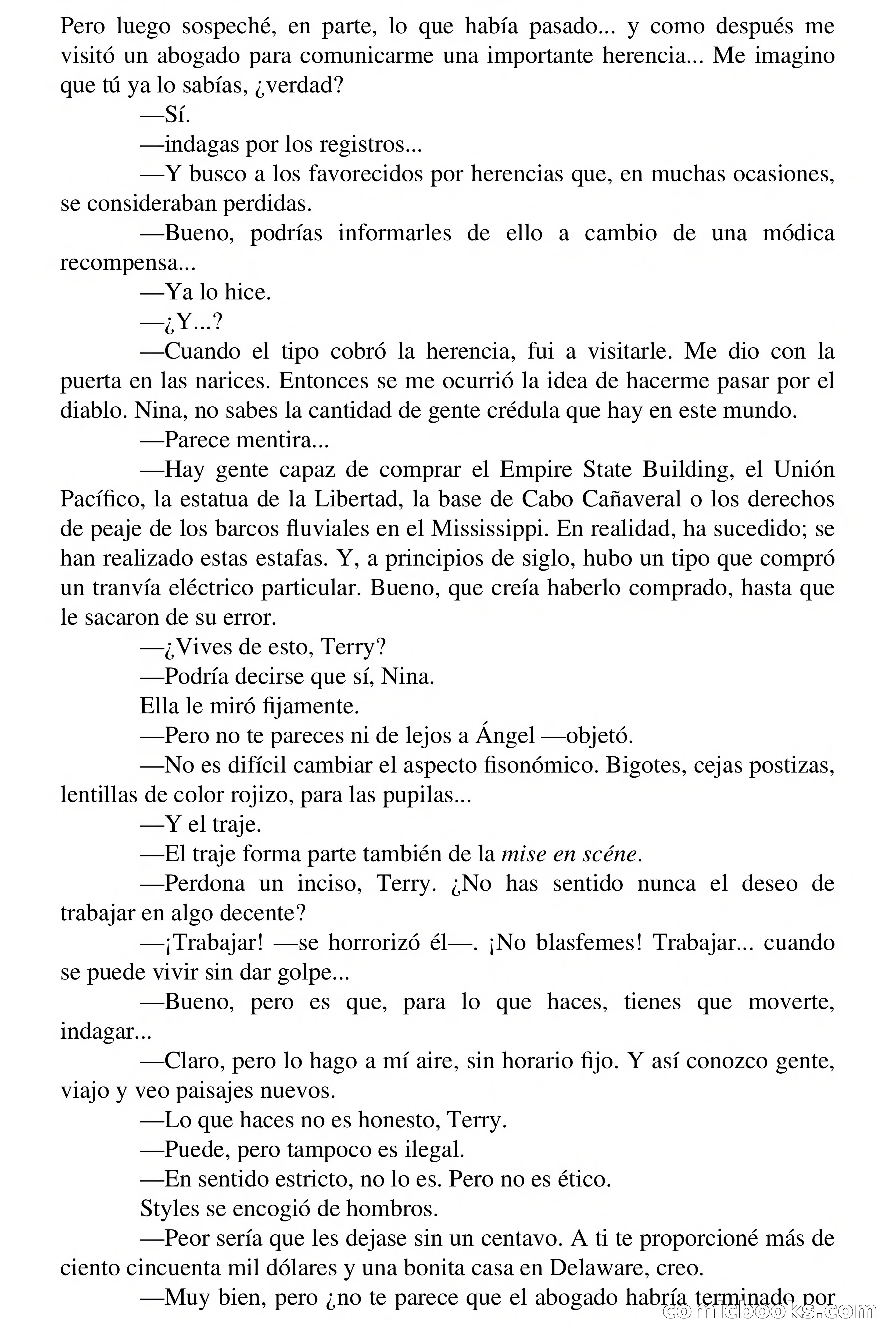 Clark Carrados: La sangre del diablo — page 15 of 73
