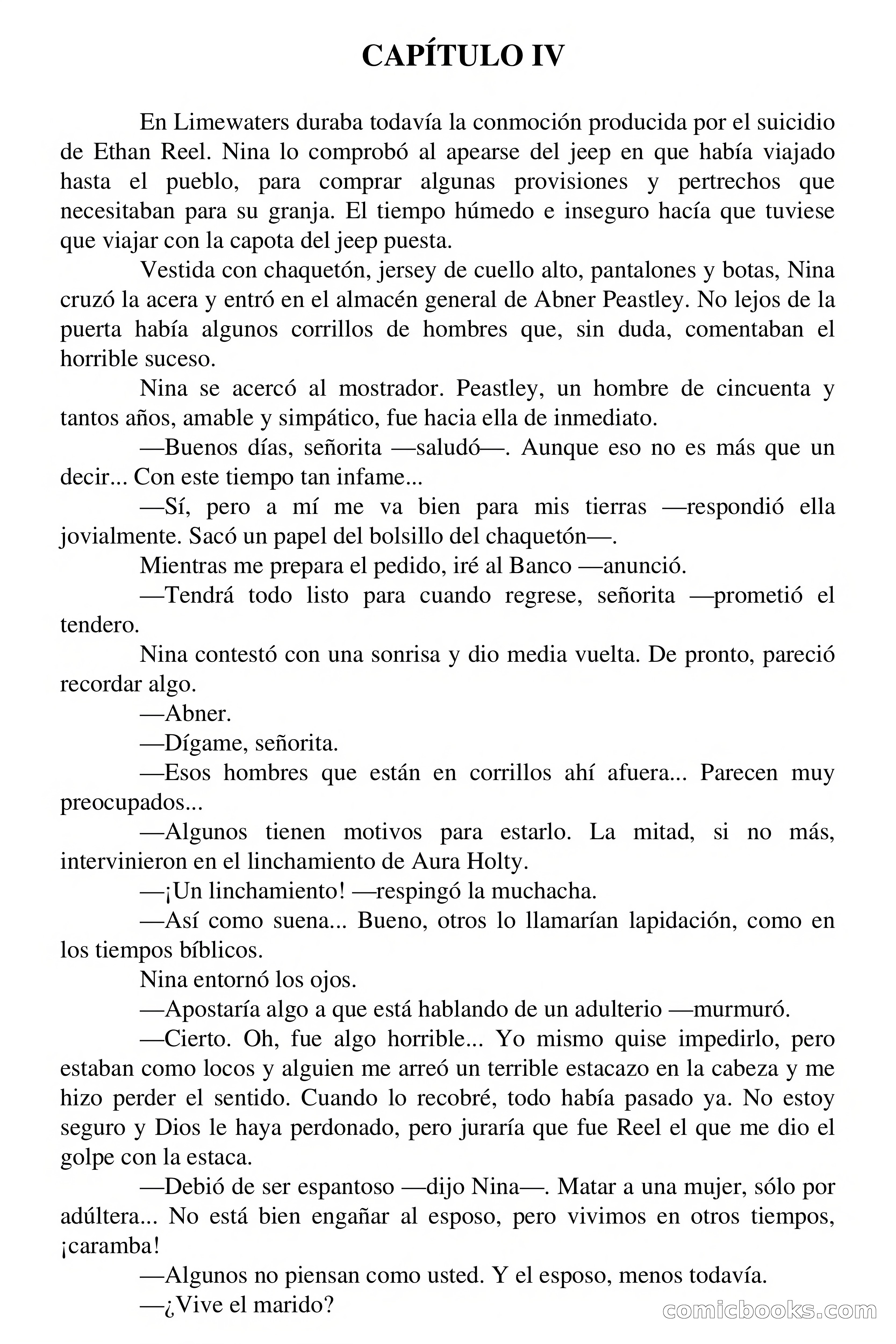Clark Carrados: La sangre del diablo — page 23 of 73