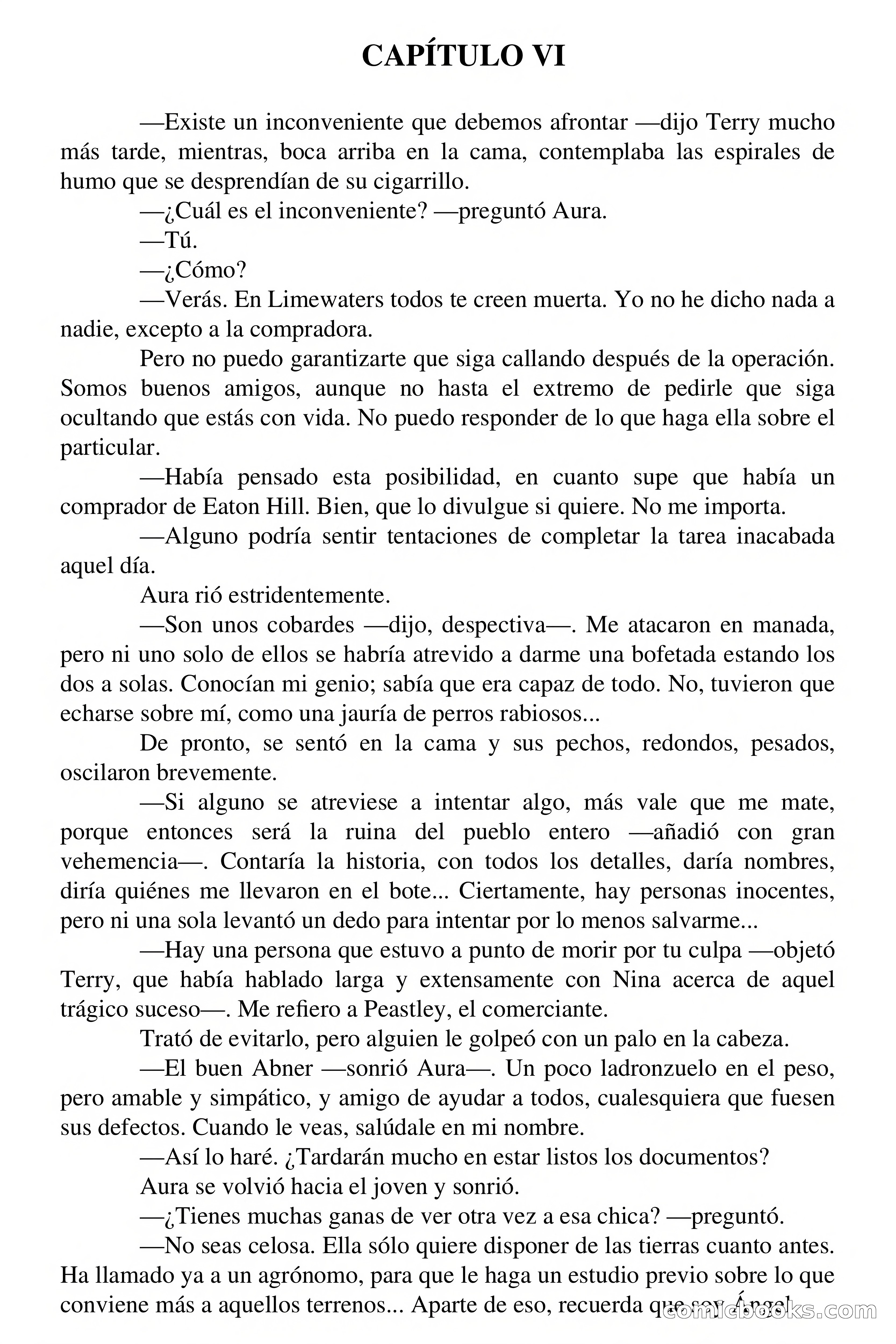 Clark Carrados: La sangre del diablo — page 35 of 73