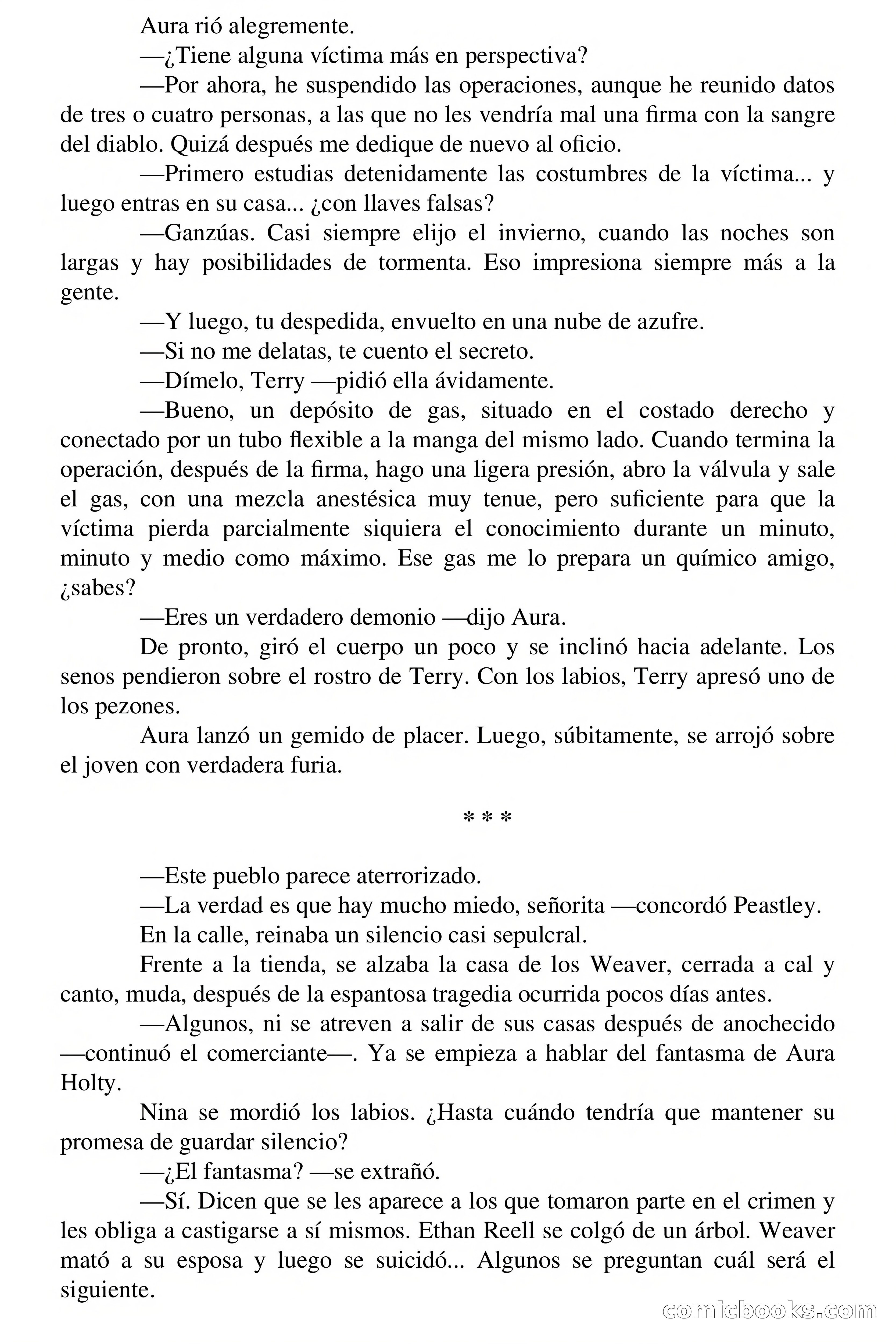 Clark Carrados: La sangre del diablo — page 36 of 73