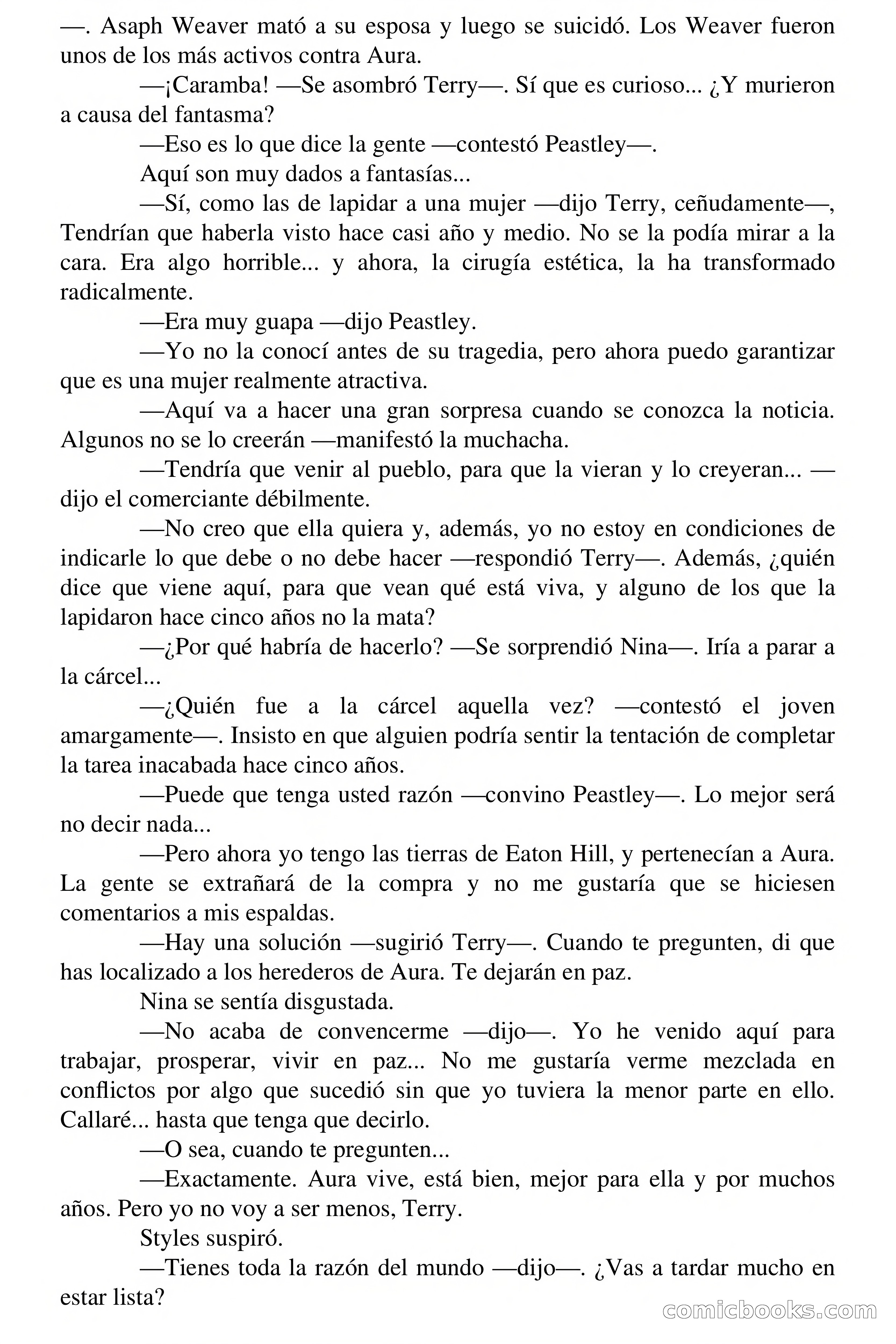 Clark Carrados: La sangre del diablo — page 38 of 73