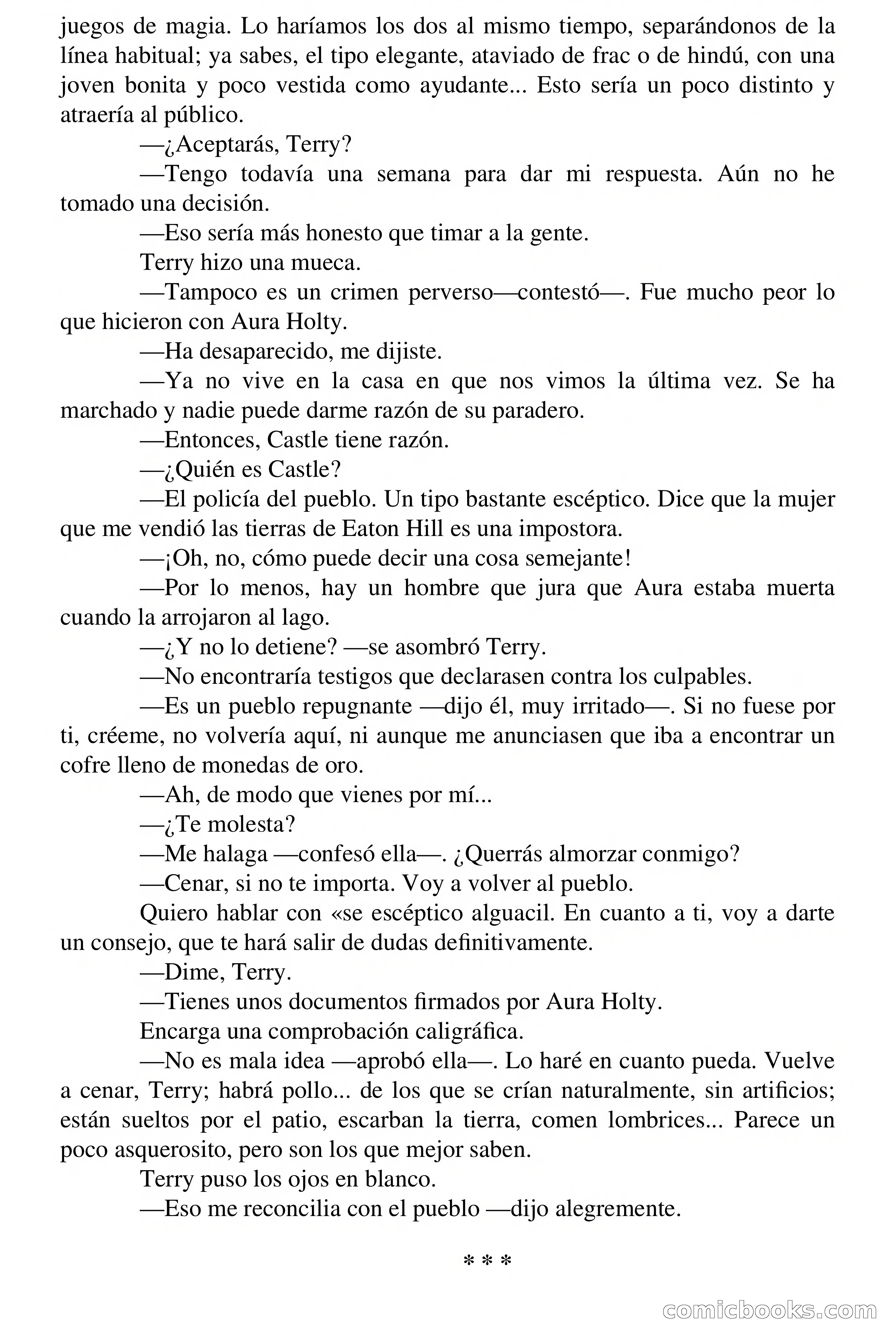 Clark Carrados: La sangre del diablo — page 47 of 73