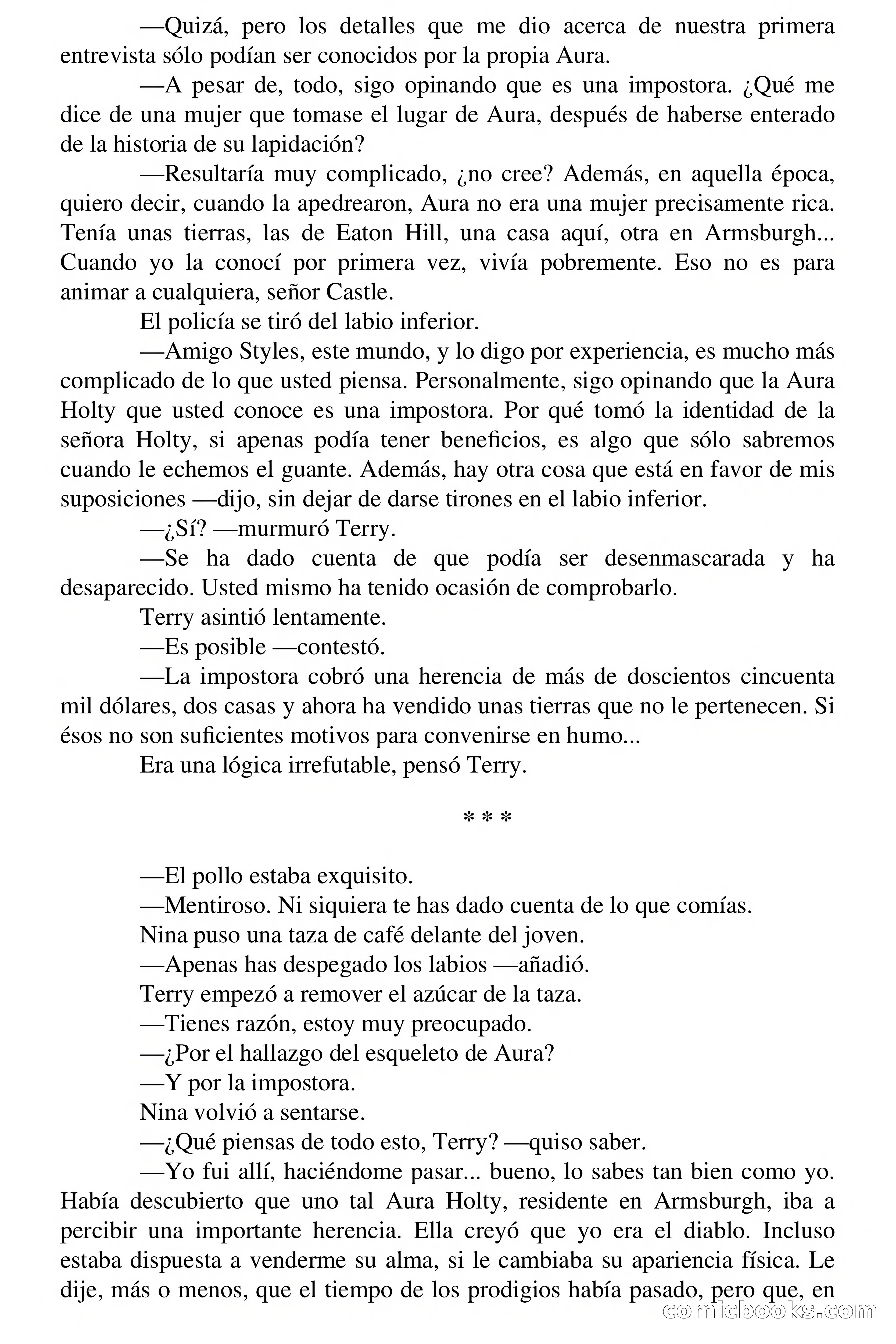Clark Carrados: La sangre del diablo — page 49 of 73