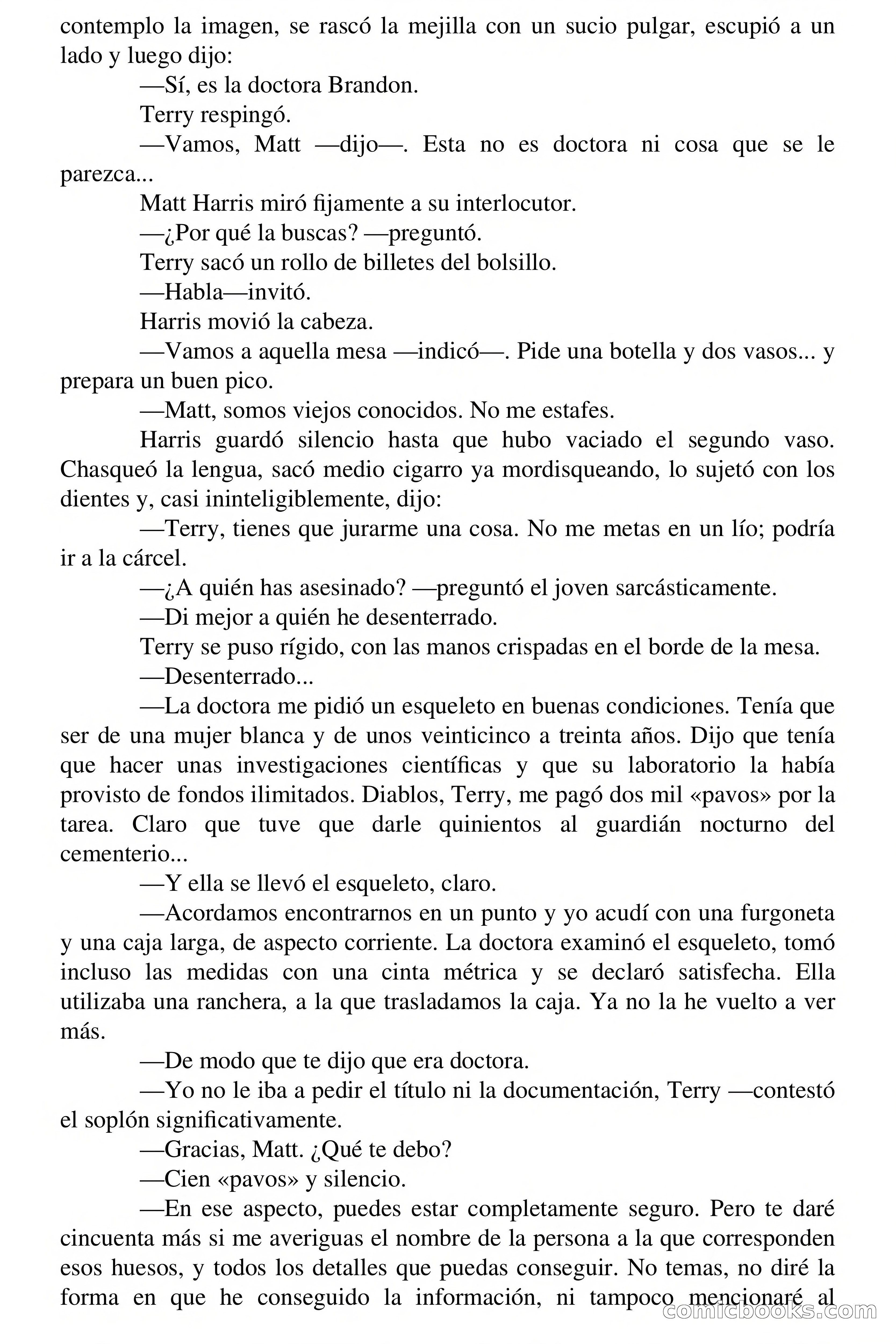 Clark Carrados: La sangre del diablo — page 58 of 73