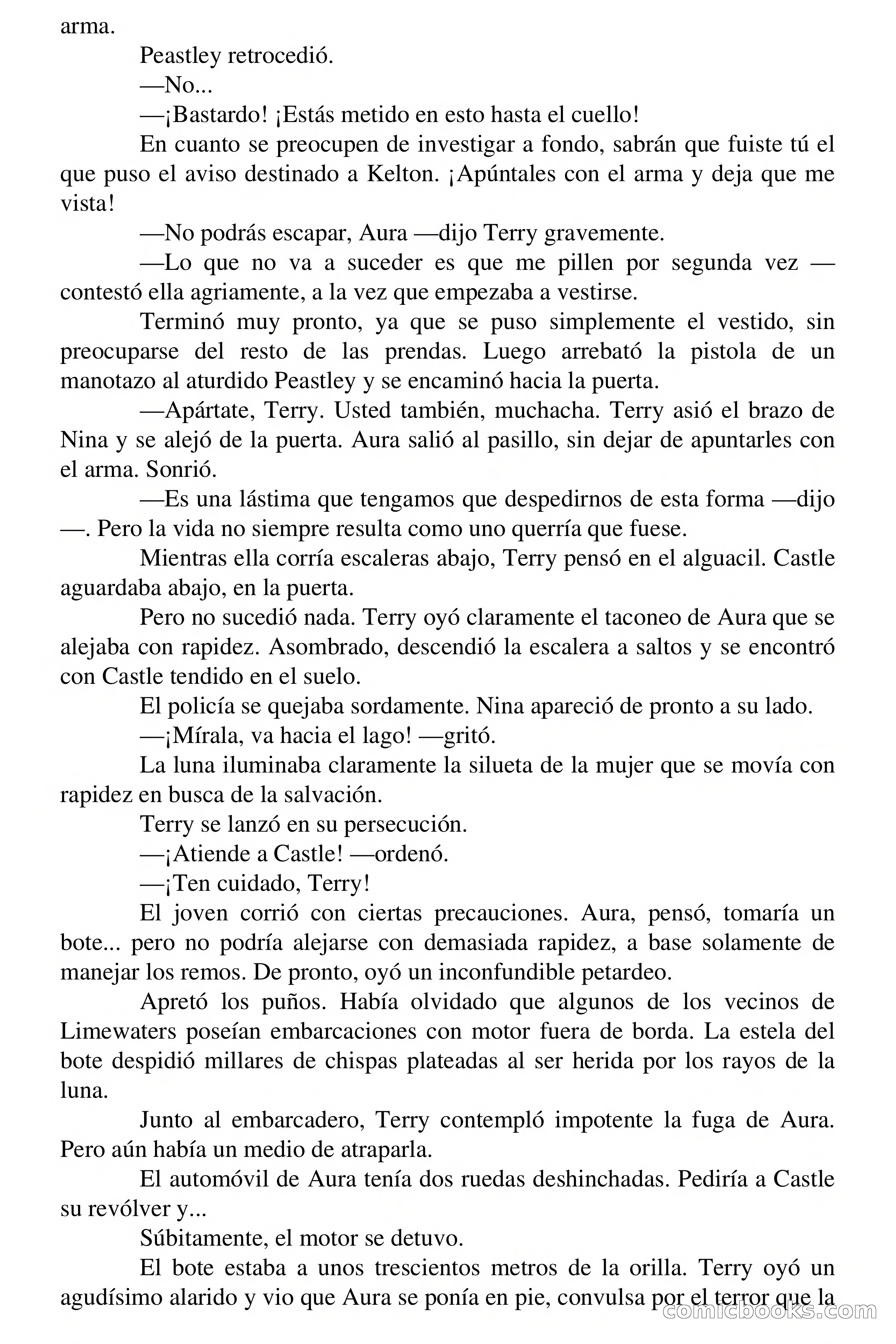 Clark Carrados: La sangre del diablo — page 71 of 73