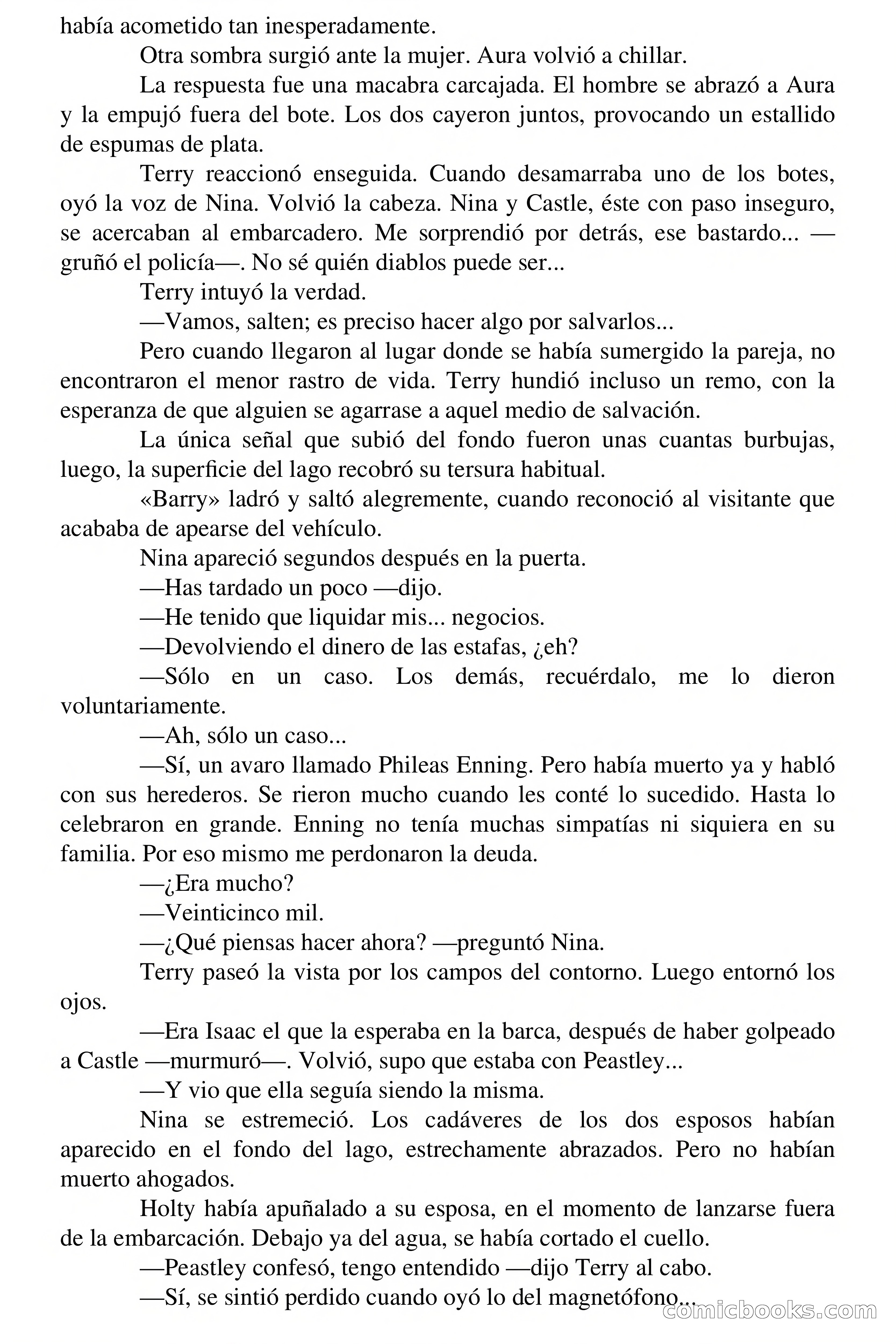Clark Carrados: La sangre del diablo — page 72 of 73