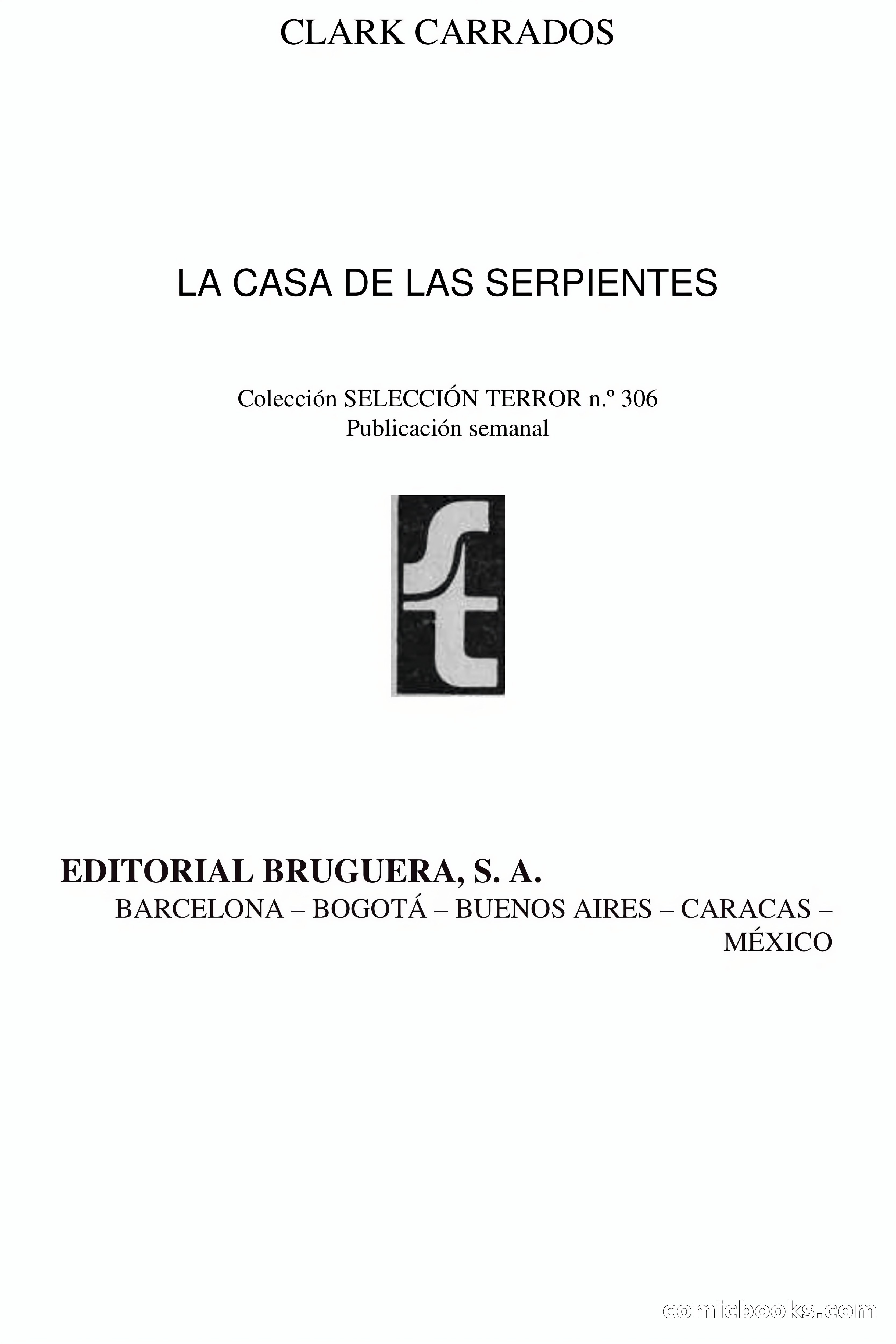 Selección Terror: La Casa de las Serpientes — page 4 of 73