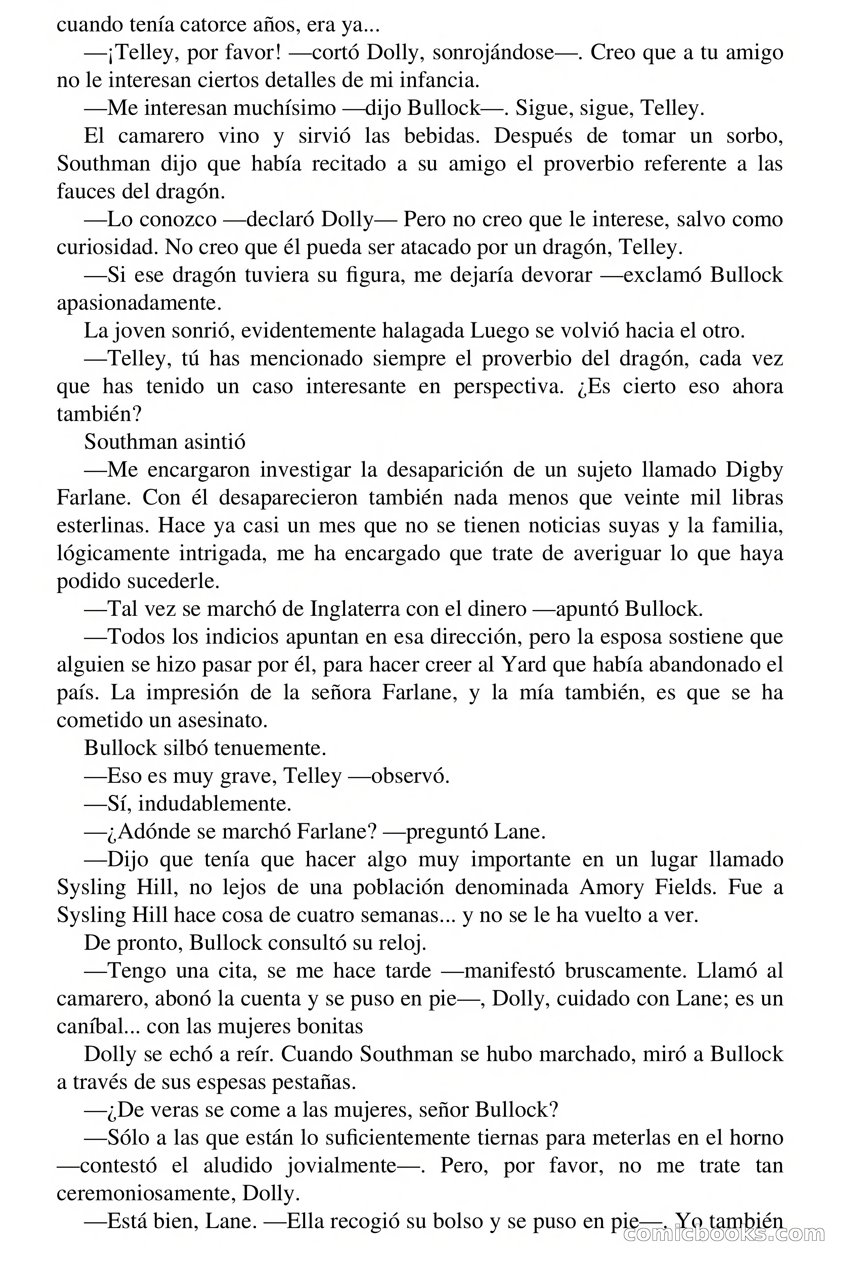 Clark Carrados: Las fauces del dragón — page 7 of 69