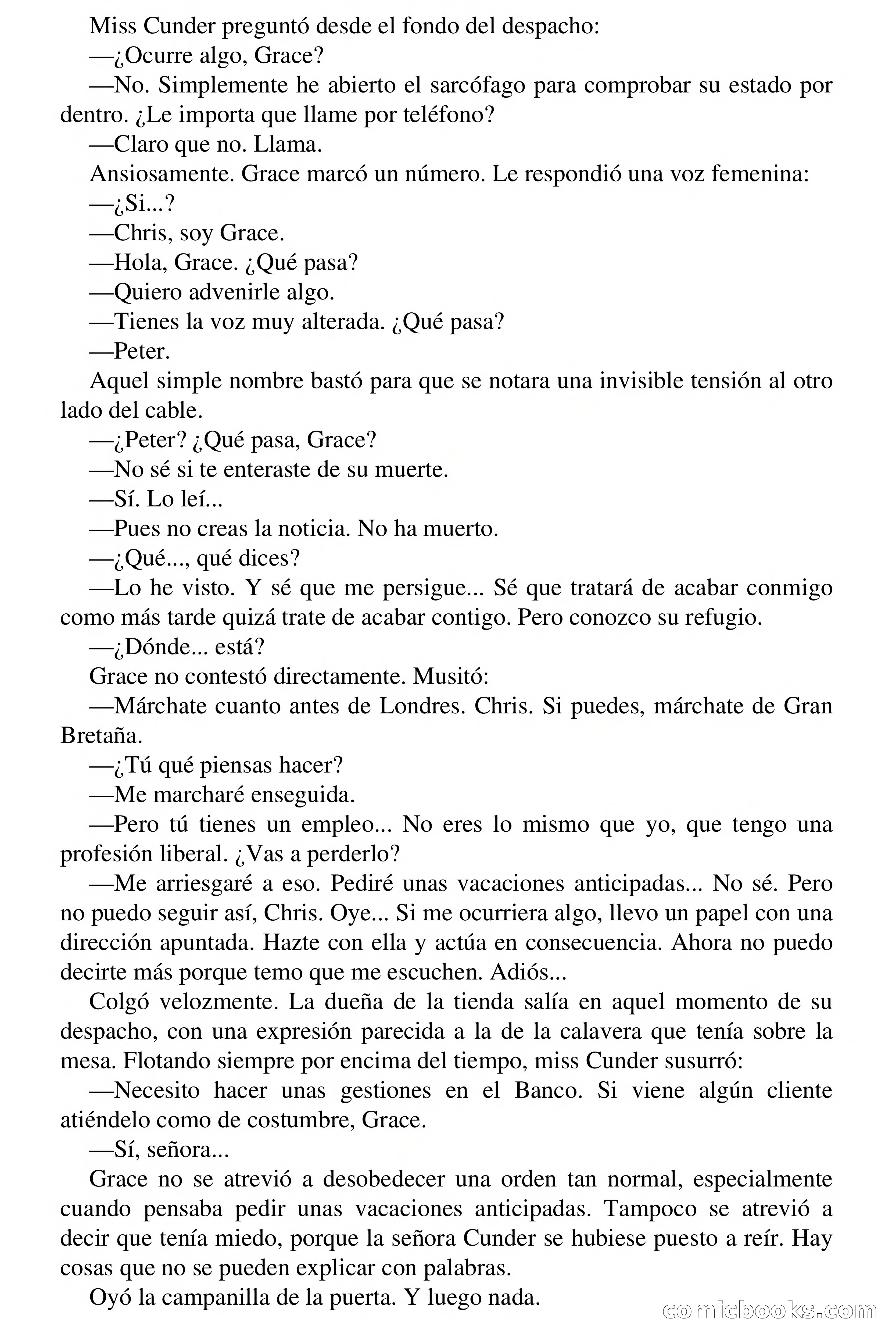 Selección Terror: Silver Kane — Un abrigo de piel de hiena — page 31 of 59