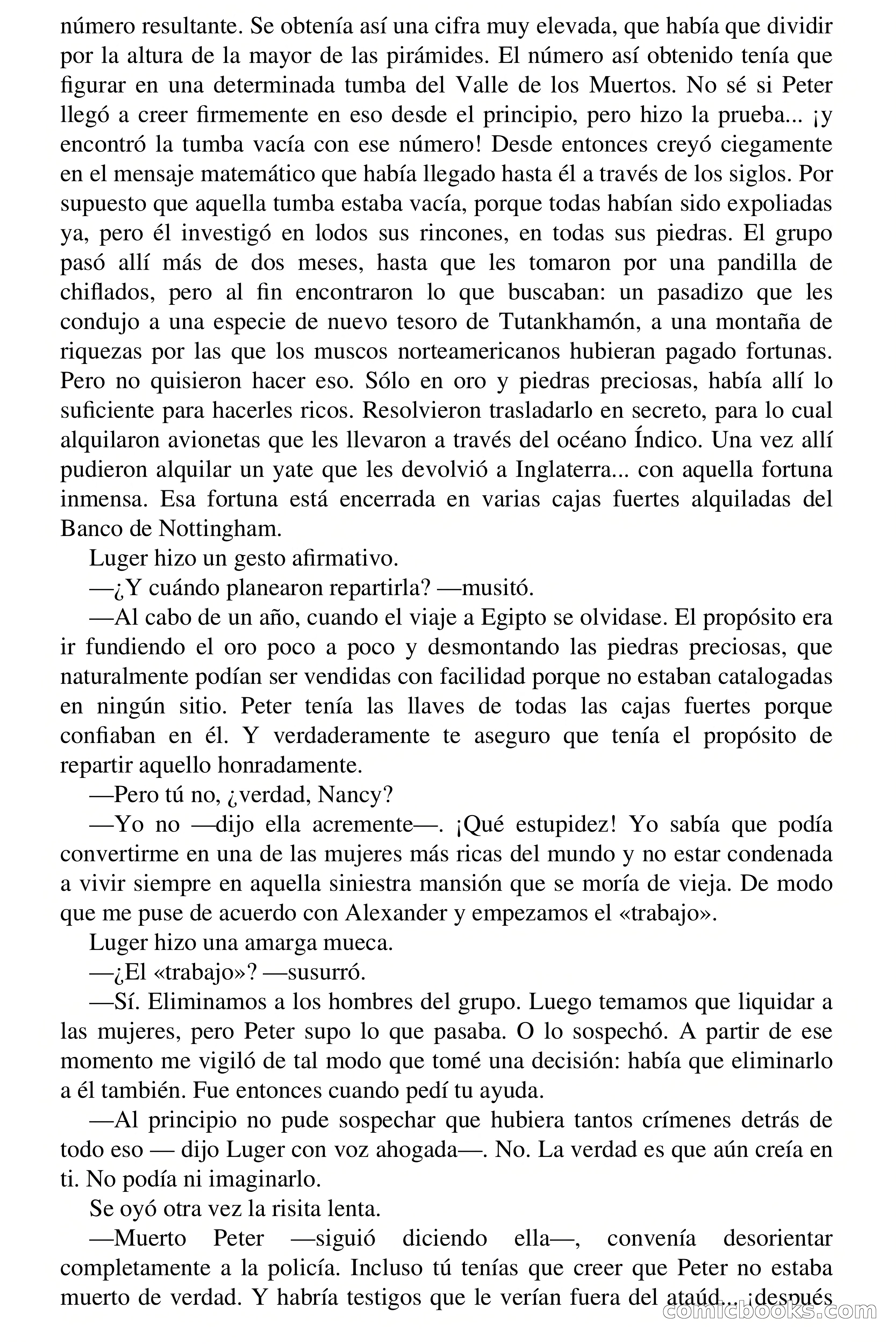 Selección Terror: Silver Kane — Un abrigo de piel de hiena — page 55 of 59