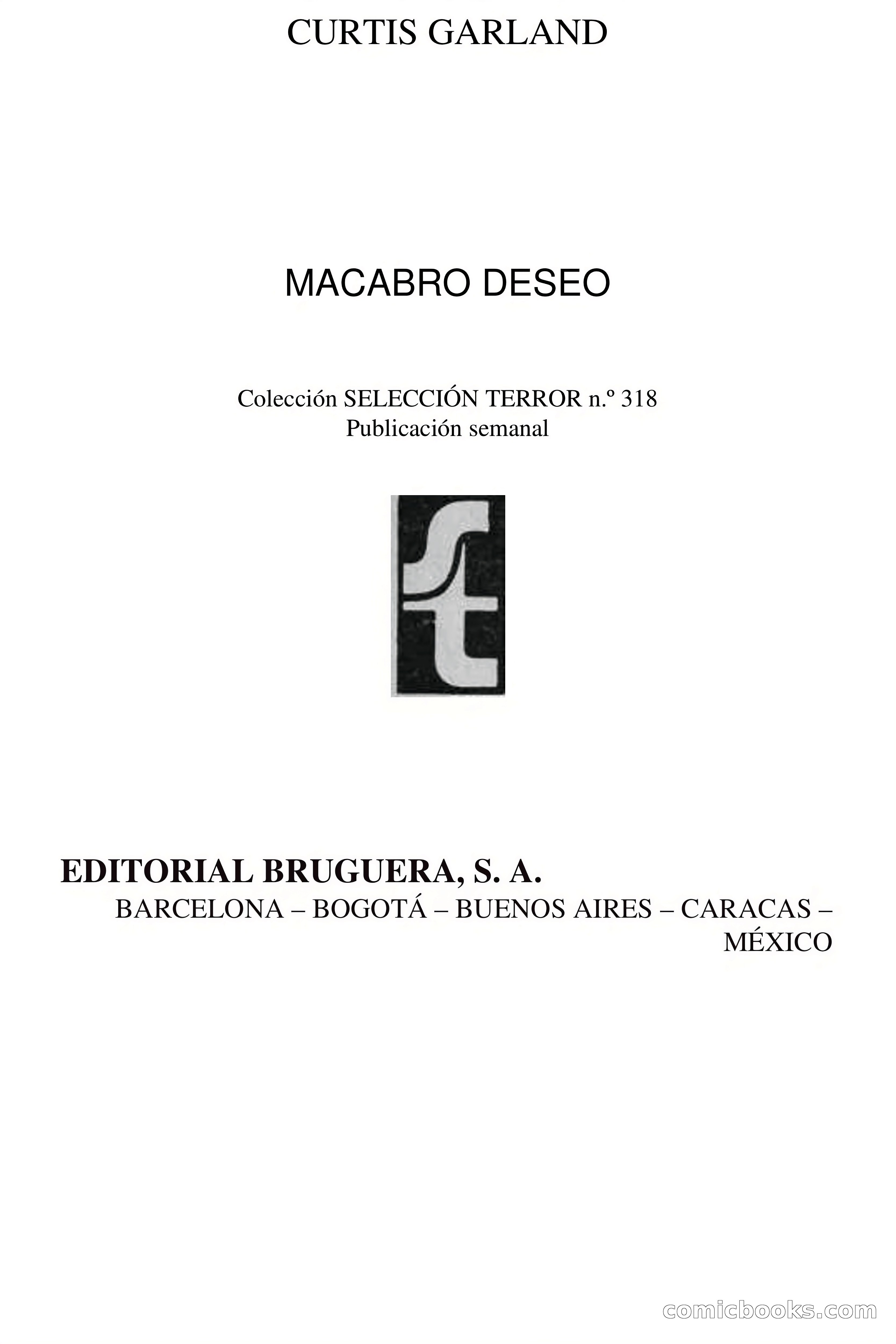 Selección Terror: Macabro deseo — page 4 of 71
