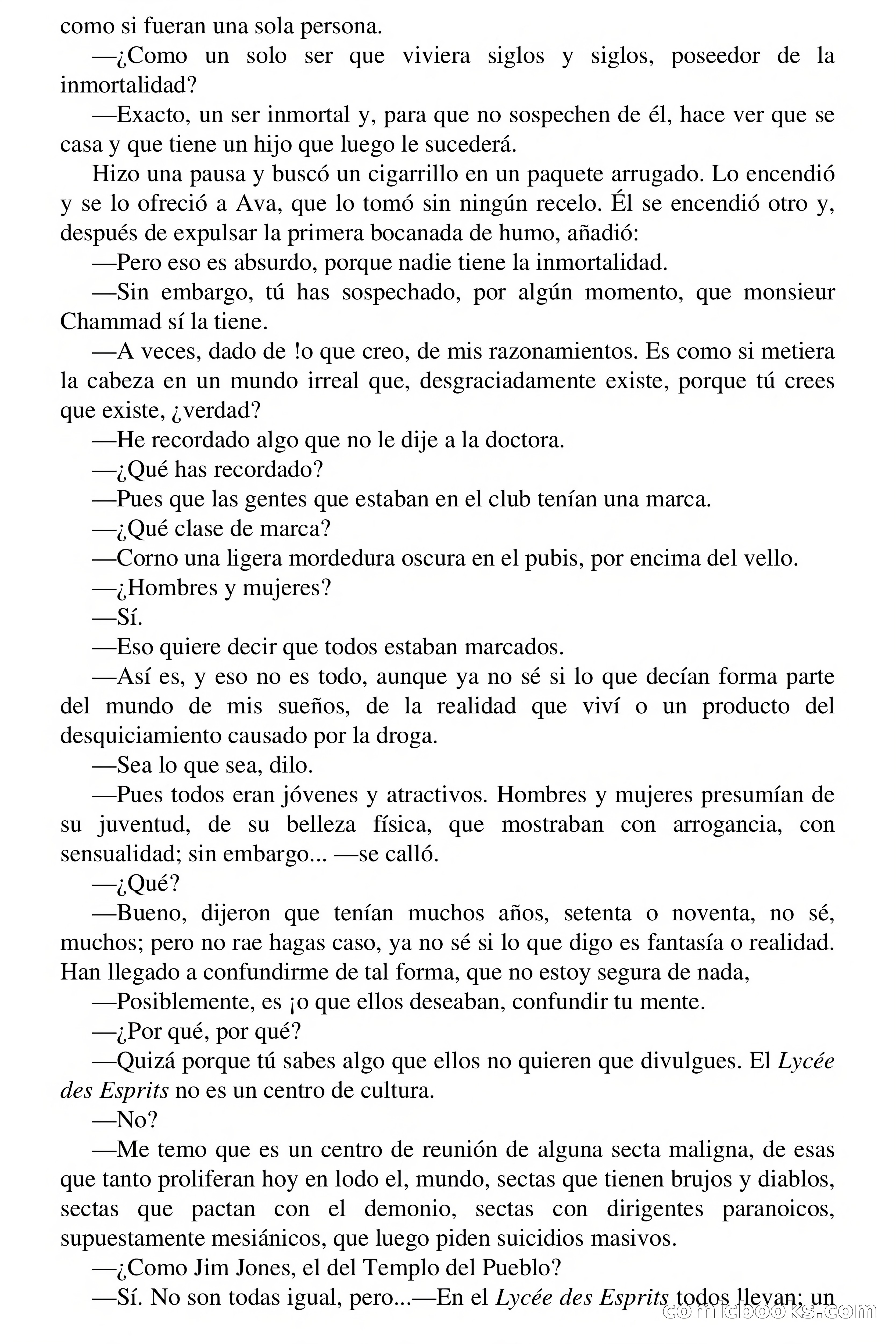 Los colmillos del reptil — page 56 of 68