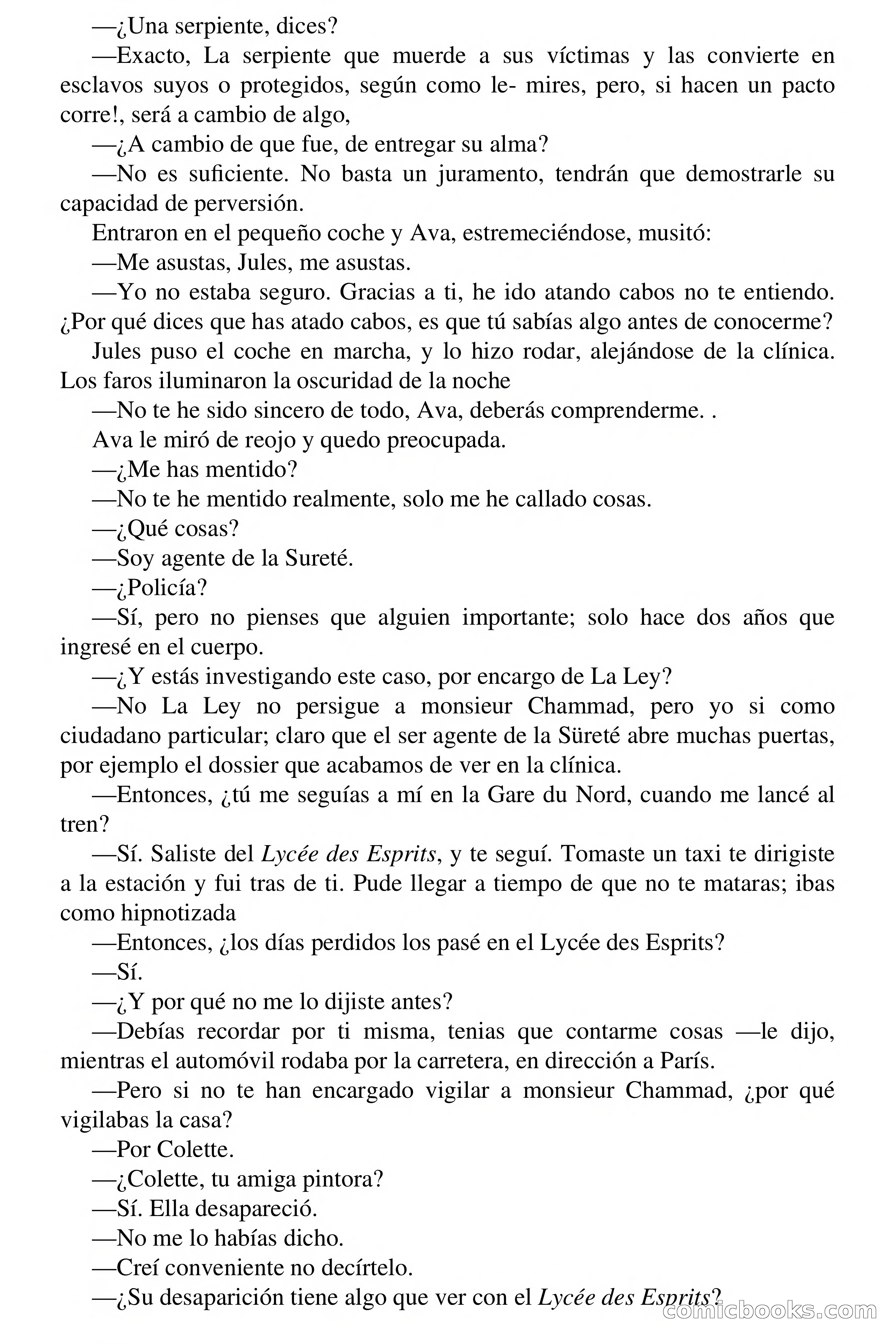 Los colmillos del reptil — page 60 of 68