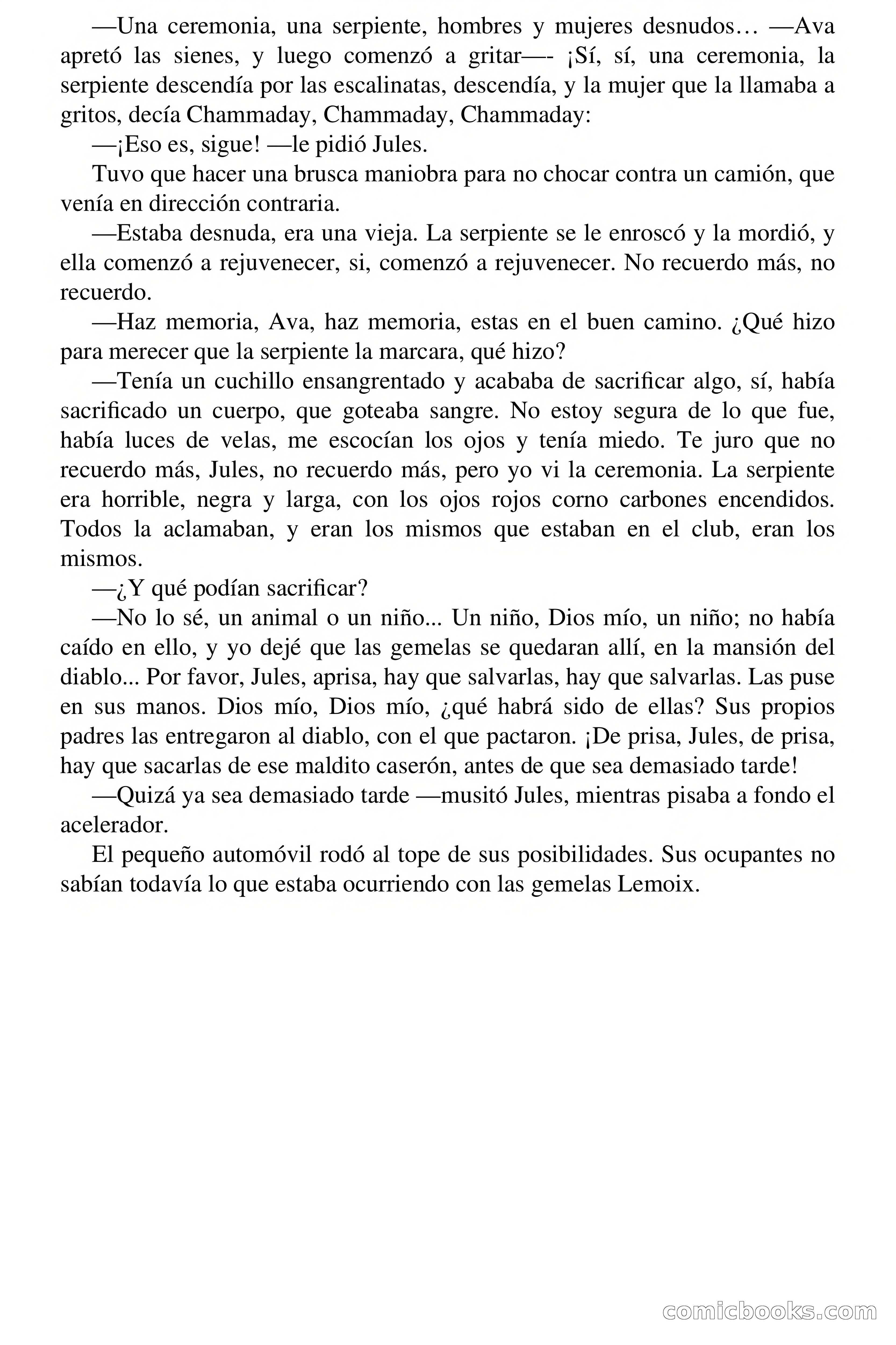 Los colmillos del reptil — page 62 of 68