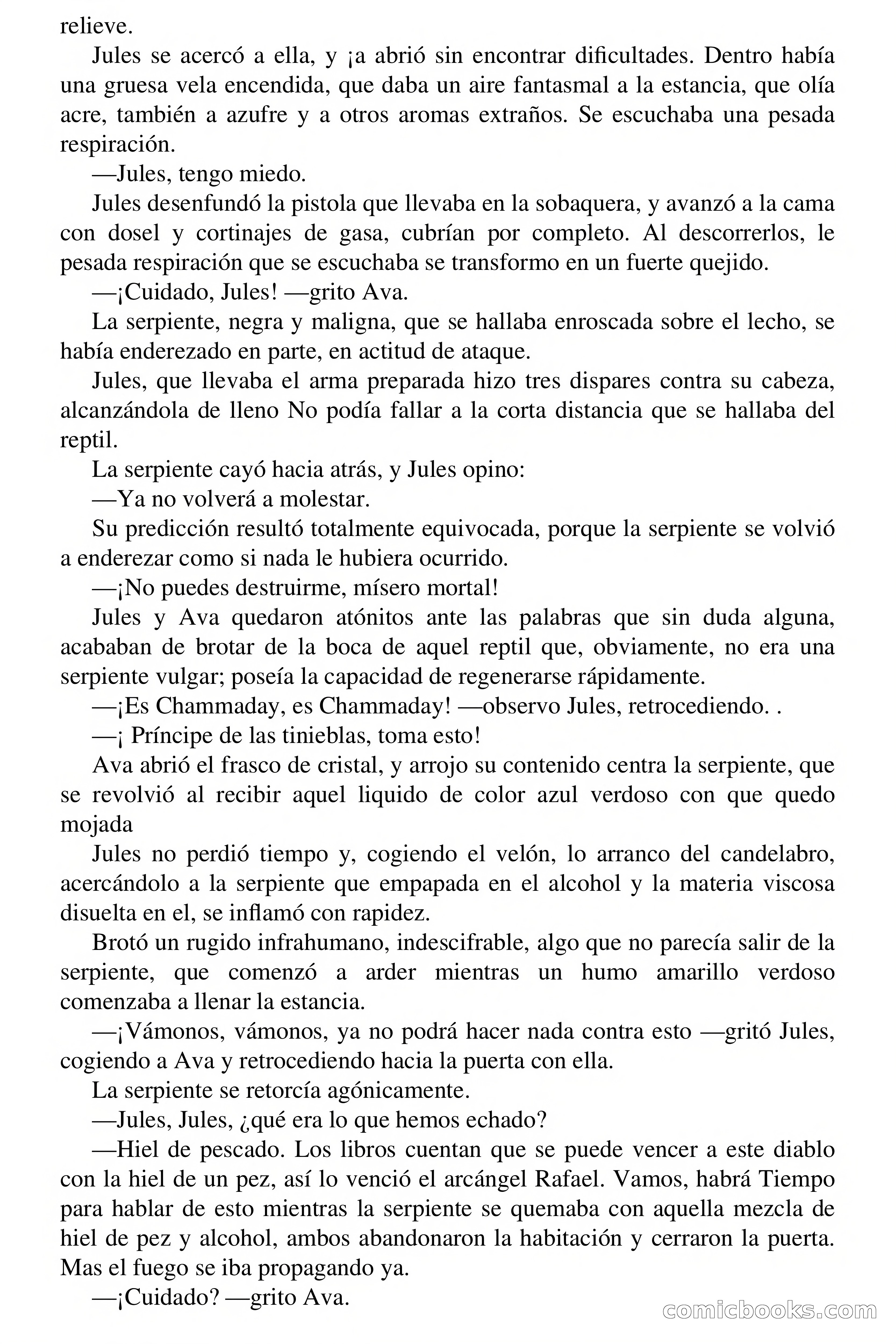 Los colmillos del reptil — page 65 of 68
