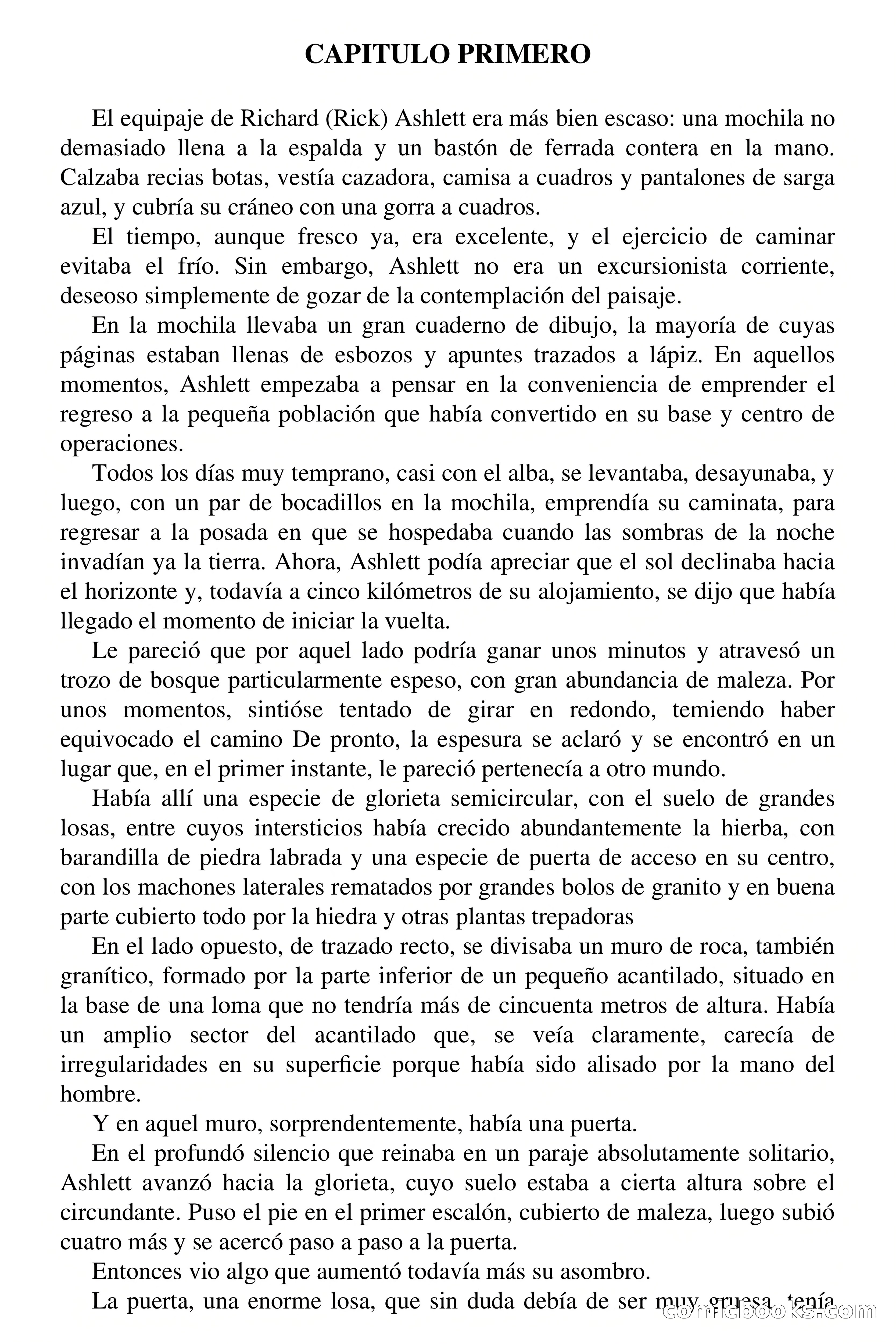 Clark Carrados: Historia de una tumba — page 6 of 72