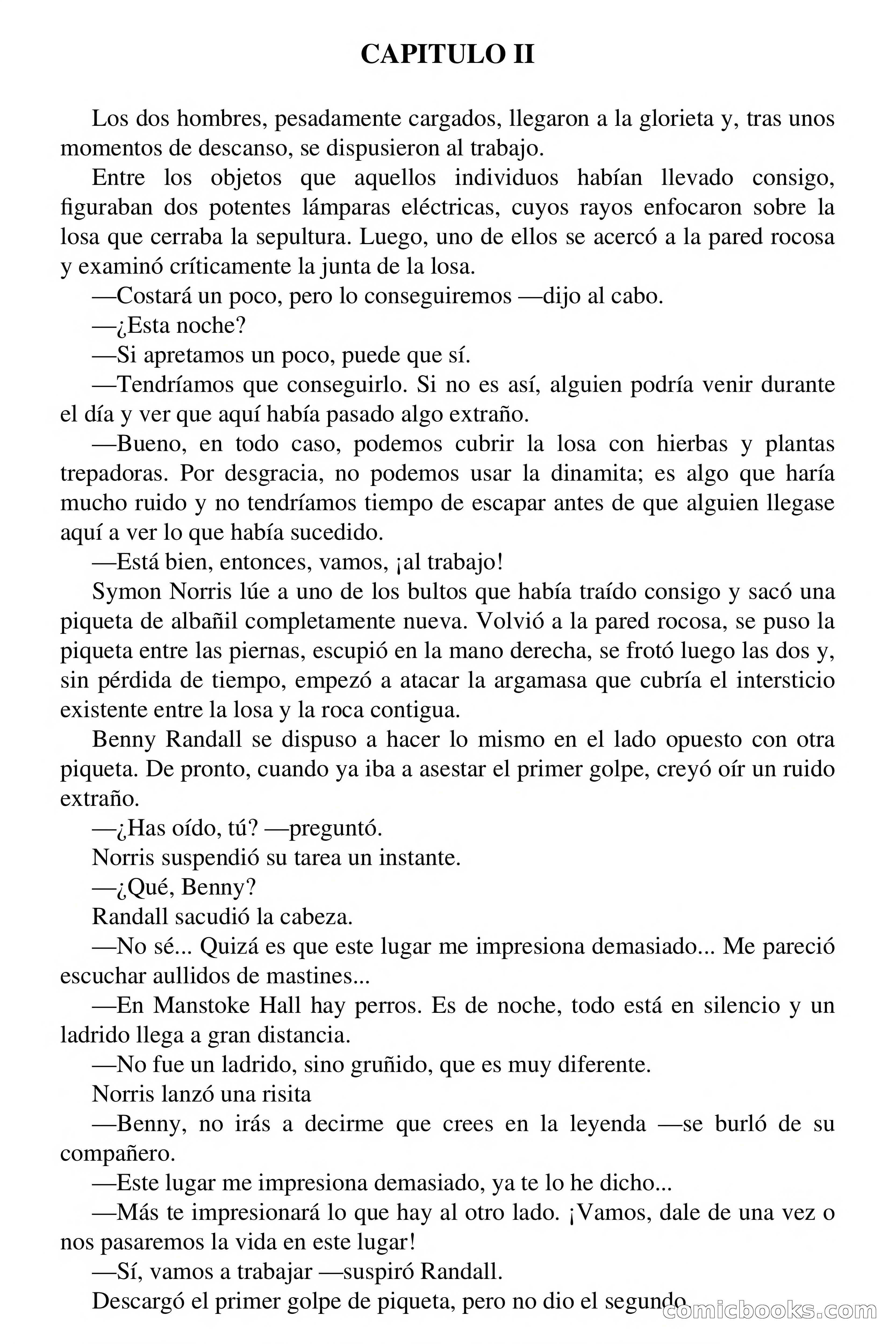 Clark Carrados: Historia de una tumba — page 11 of 72