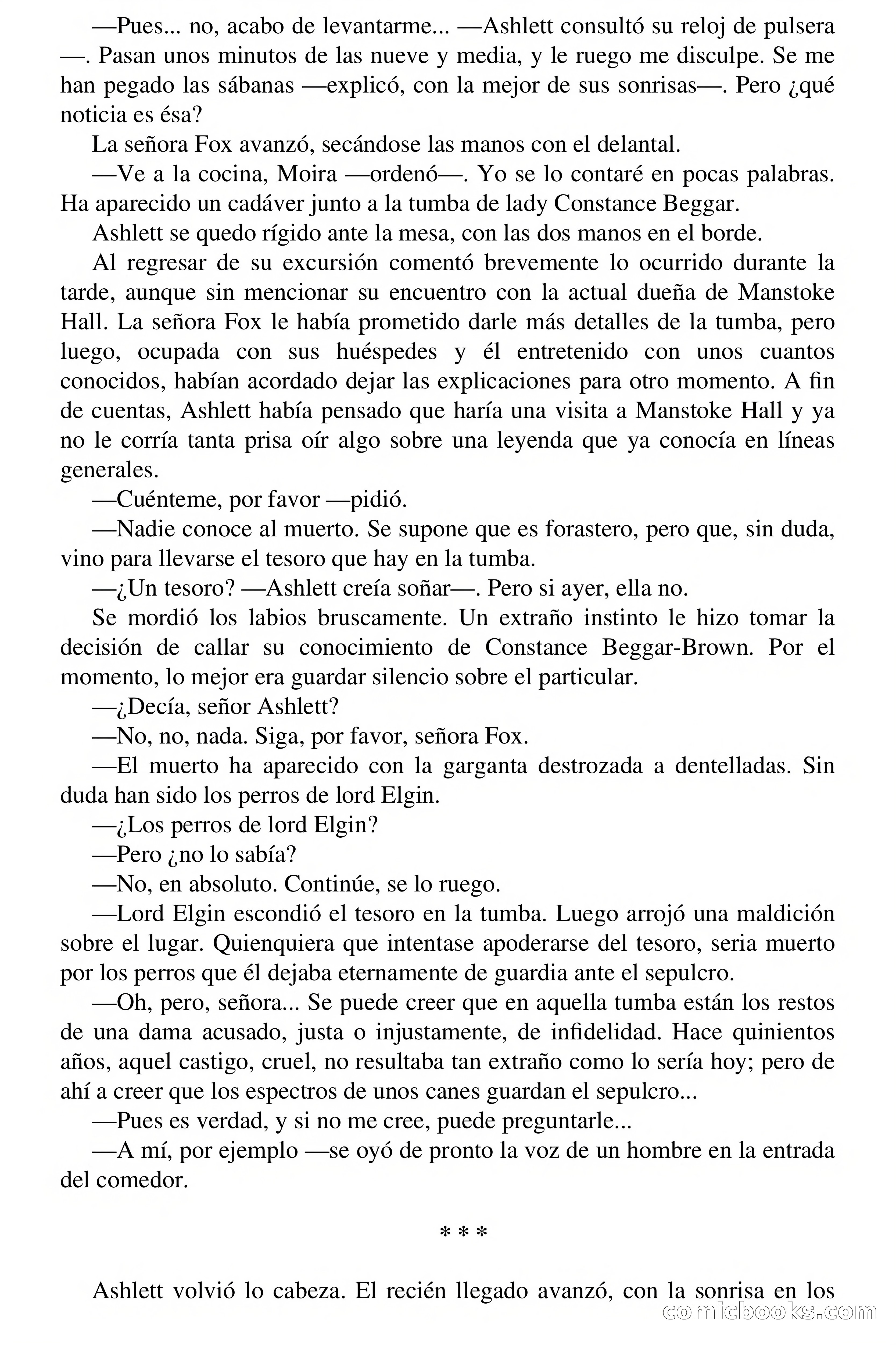 Clark Carrados: Historia de una tumba — page 13 of 72